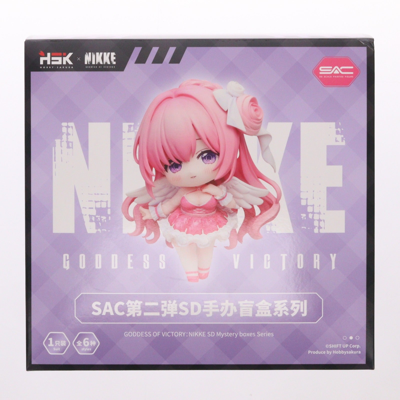 【中古即納】[FIG] (単品) D:キラーワイフ 勝利の女神:NIKKE(ニケ) SACシリーズ Vol 2 デフォルメフィギュア コンプリートBOX HOBBY SAKURA(ホビーサクラ)(20260118)