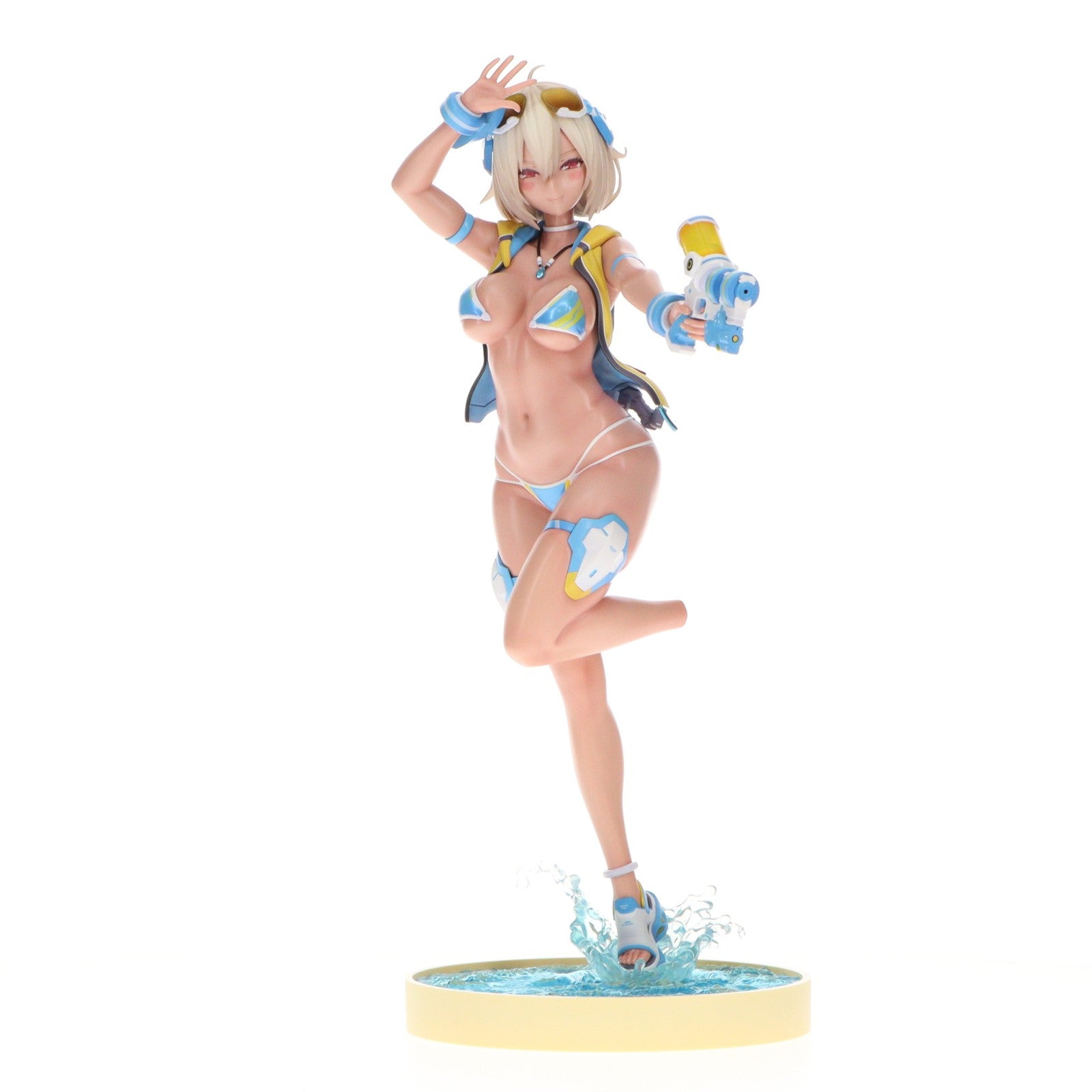 【中古即納】[FIG] コトブキヤショップ限定特典付属 朱羅 蒼衣 藍(あすら あおい あい) メガミデバイス 2/1 完成品 フィギュア(PV201) コトブキヤ(20250824)