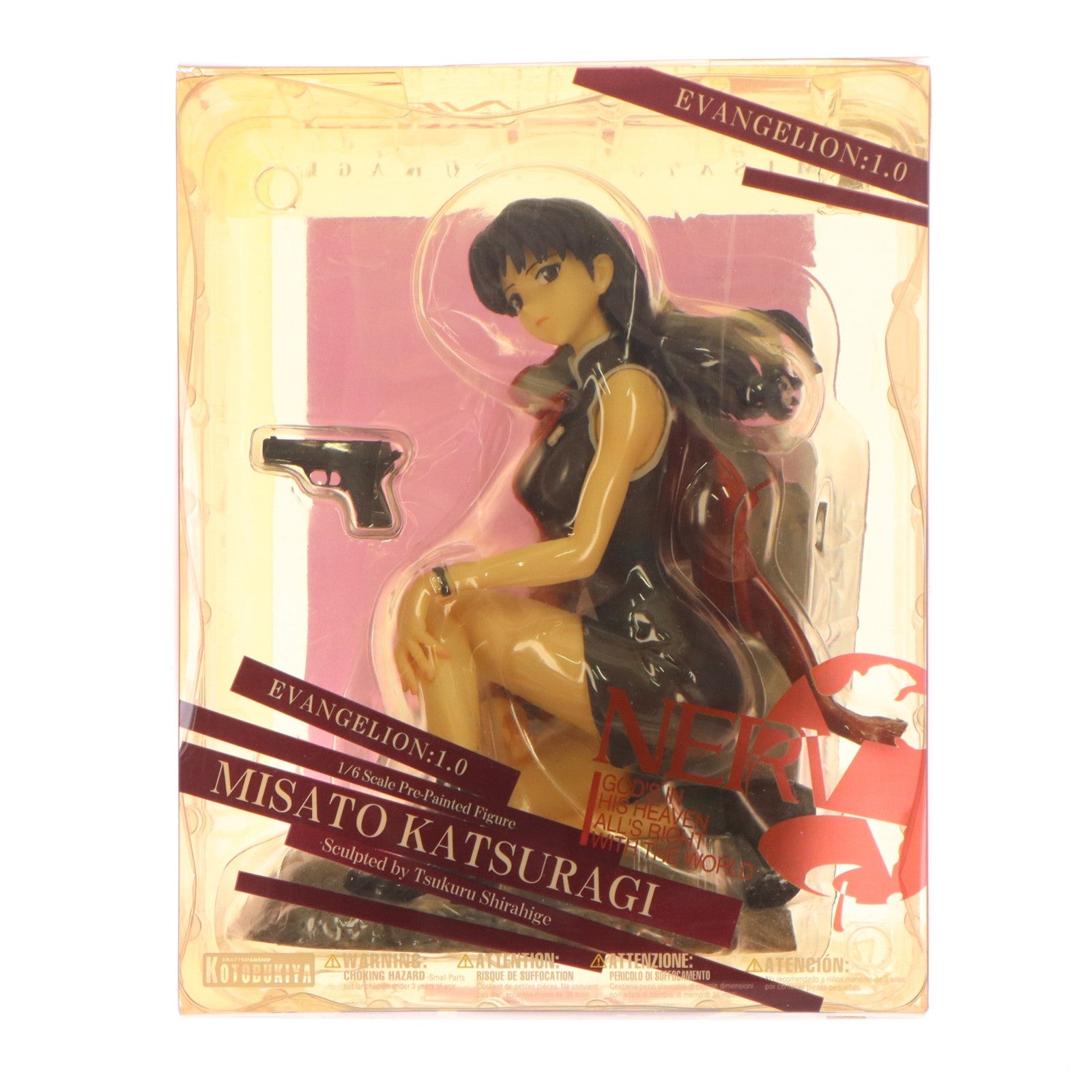 【中古即納】[FIG] 葛城ミサト ヱヴァンゲリヲン新劇場版 1/6 完成品 フィギュア コトブキヤ(20110428)