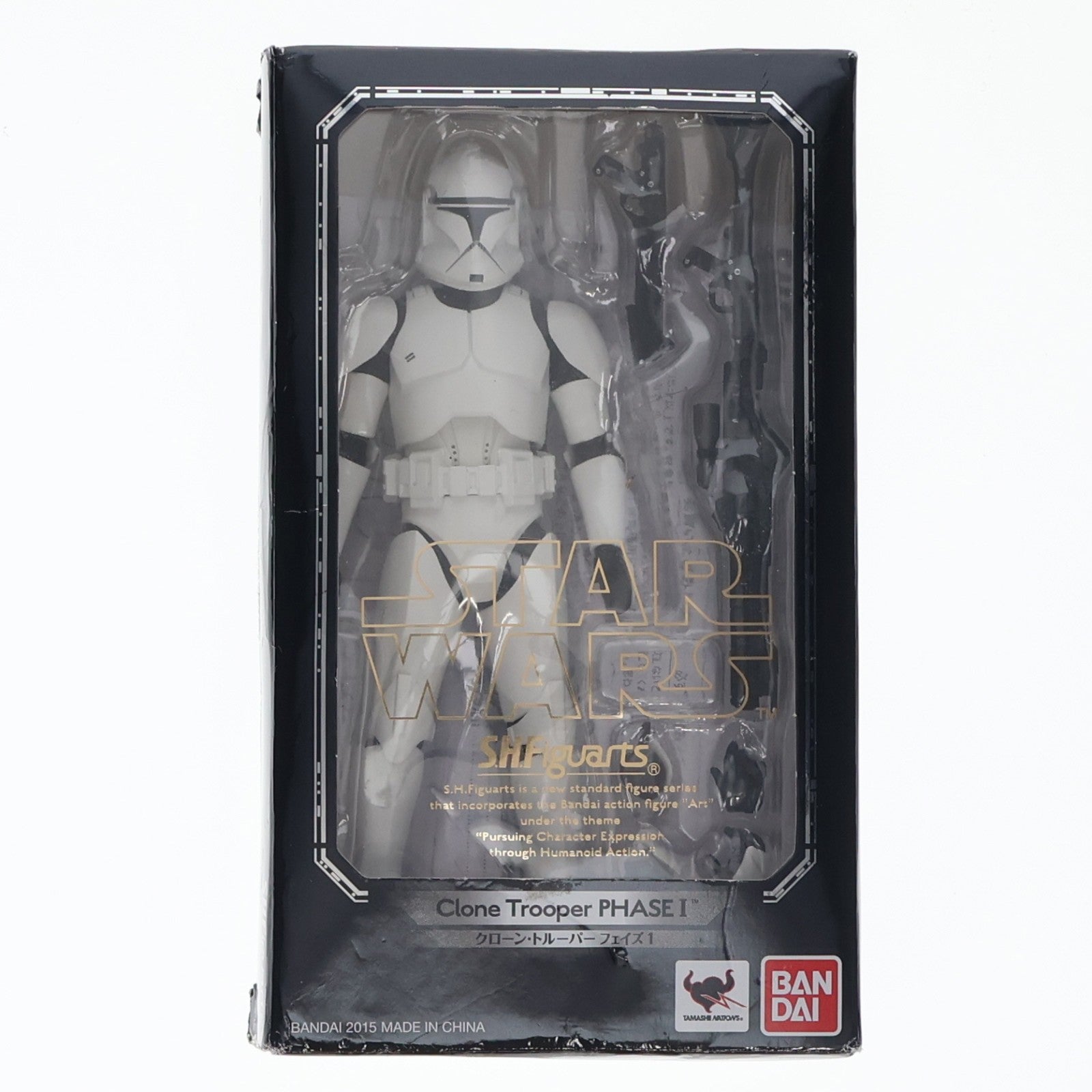 【中古即納】[FIG] S.H.Figuarts(フィギュアーツ) クローン・トルーパー フェイズ1 STAR WARS(スター・ウォーズ) エピソード2/クローンの攻撃 完成品 可動フィギュア バンダイ(20151128)