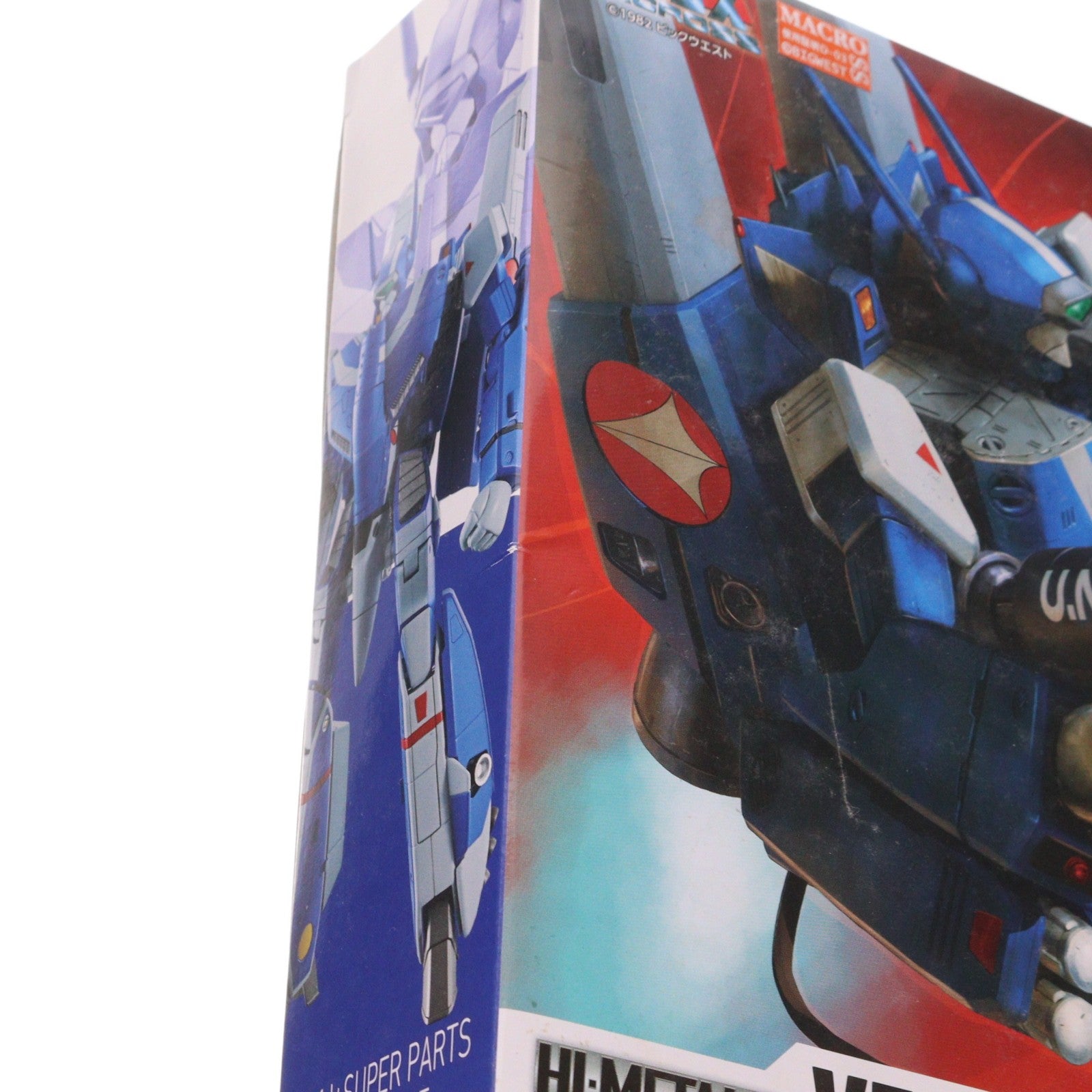 【中古即納】[FIG] HI-METAL R VF-1J スーパーバルキリー(マクシミリアン・ジーナス機) 超時空要塞マクロス 完成品 可動フィギュア バンダイ(20161112)