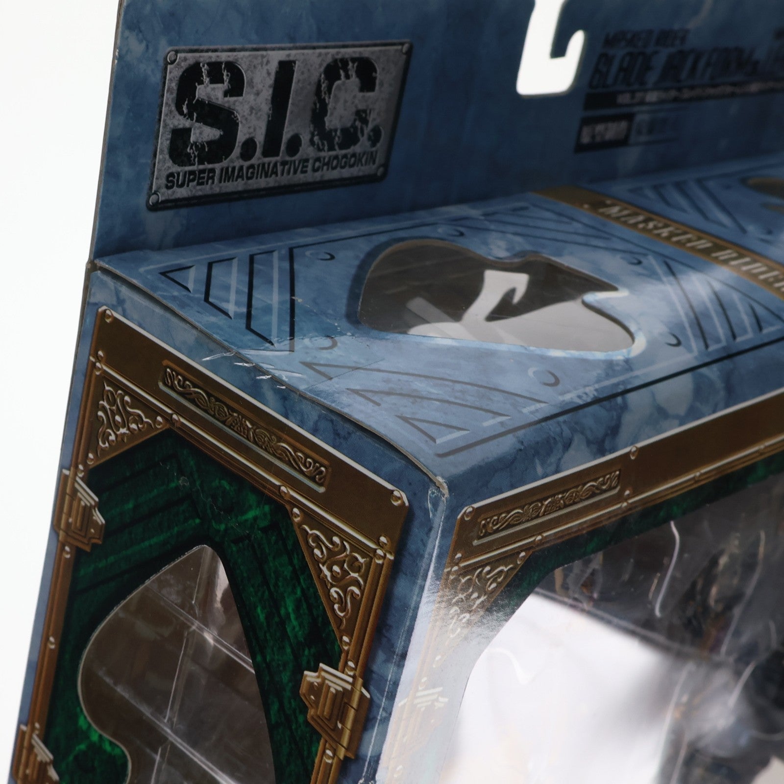 【中古即納】[FIG] S.I.C. VOL.37 仮面ライダーブレイドジャックフォーム&仮面ライダーレンゲル 仮面ライダーブレイド 完成品 可動フィギュア バンダイ(20070331)