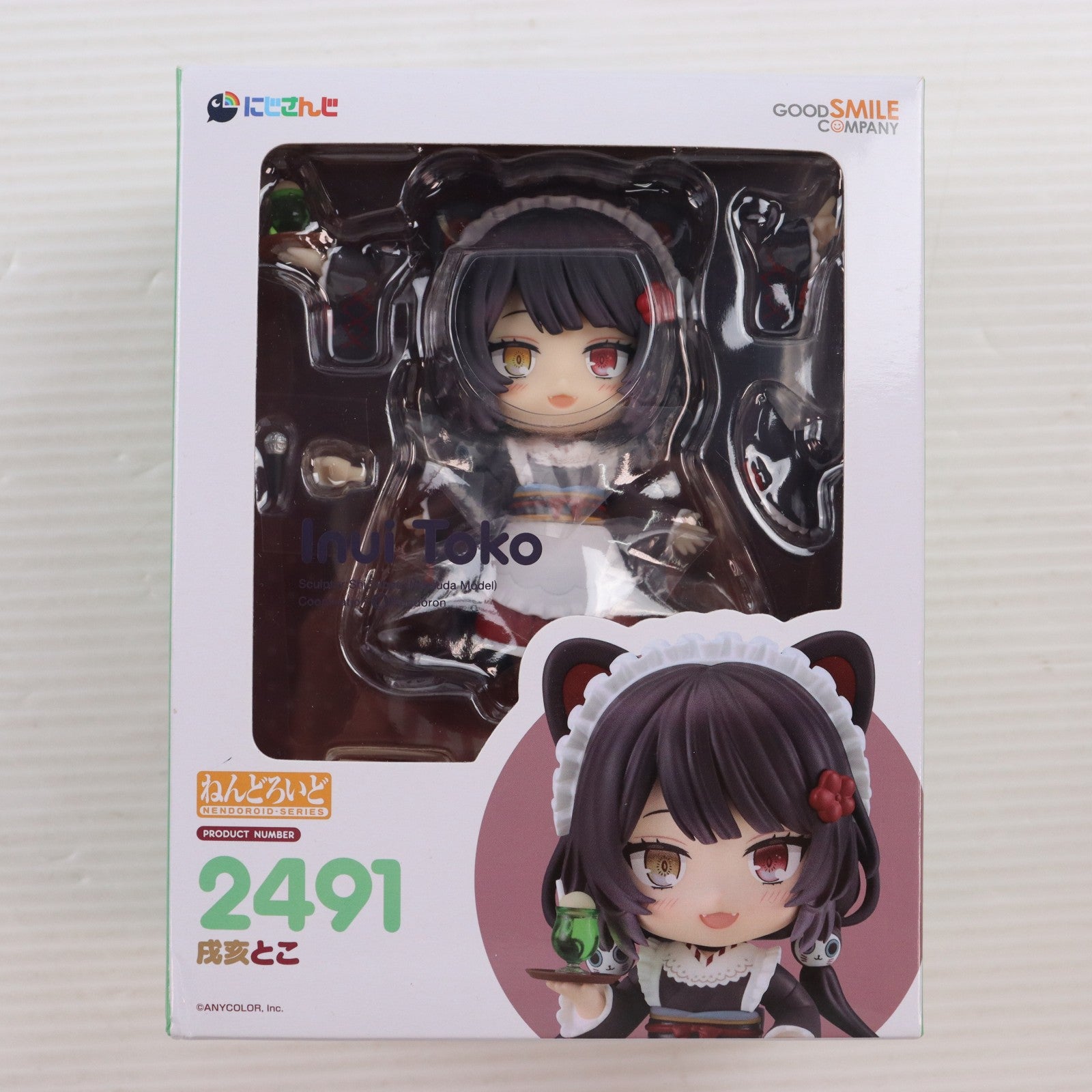 【中古即納】[FIG] ねんどろいど 2491 戌亥とこ(いぬいとこ) にじさんじ 完成品 可動フィギュア グッドスマイルカンパニー(20241130)