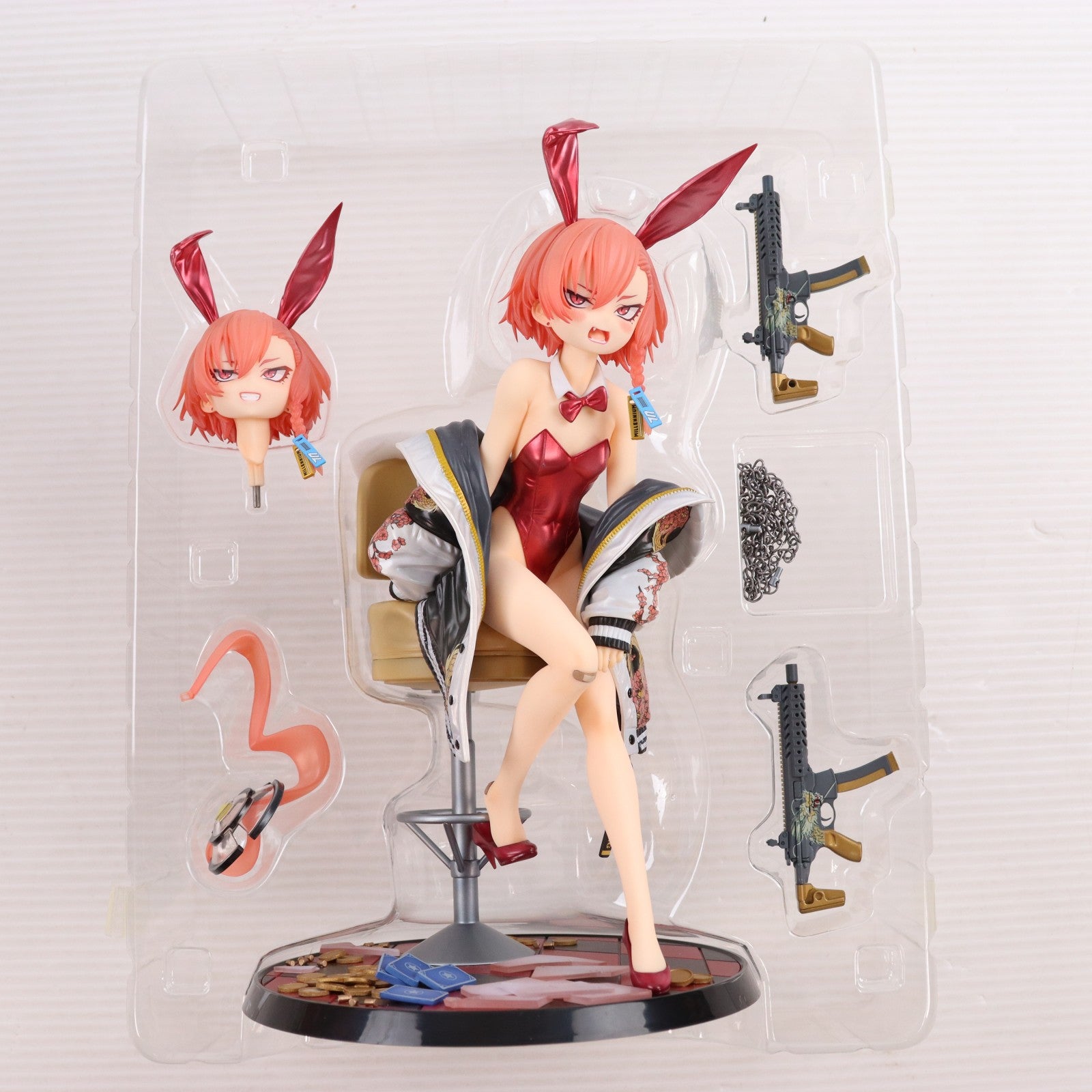【中古即納】[FIG] タイトープロダクツオンラインストア限定 美甘ネル(バニーガール)(みかもねる) ブルーアーカイブ -Blue Archive- 1/7 完成品 フィギュア Spiritale(スピリテイル)(20230930)