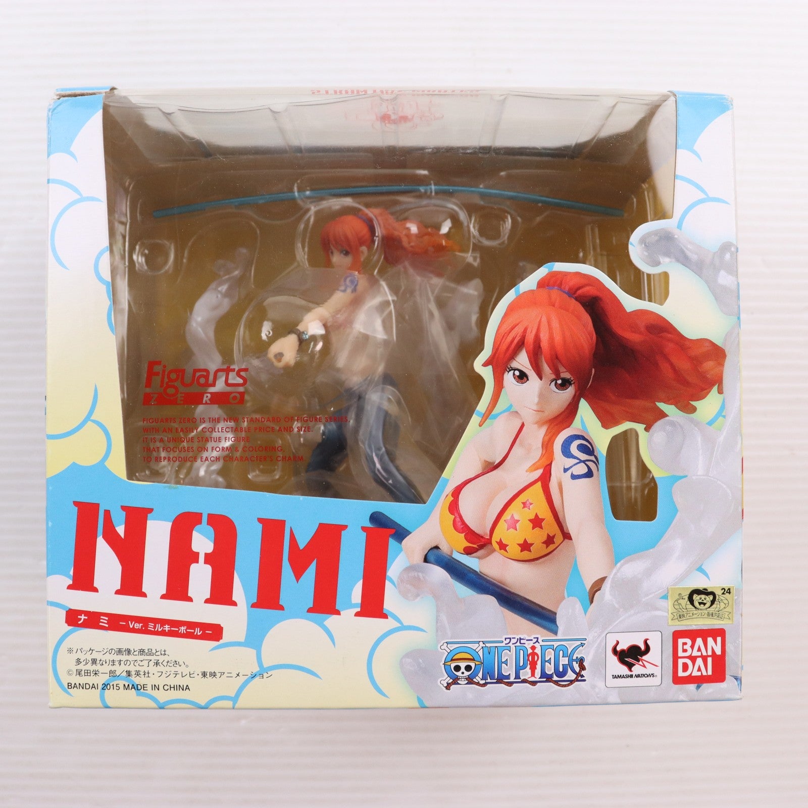【中古即納】[FIG] フィギュアーツZERO ナミ -Ver.ミルキーボール- ONE PIECE(ワンピース) 完成品 フィギュア バンダイ(20150328)