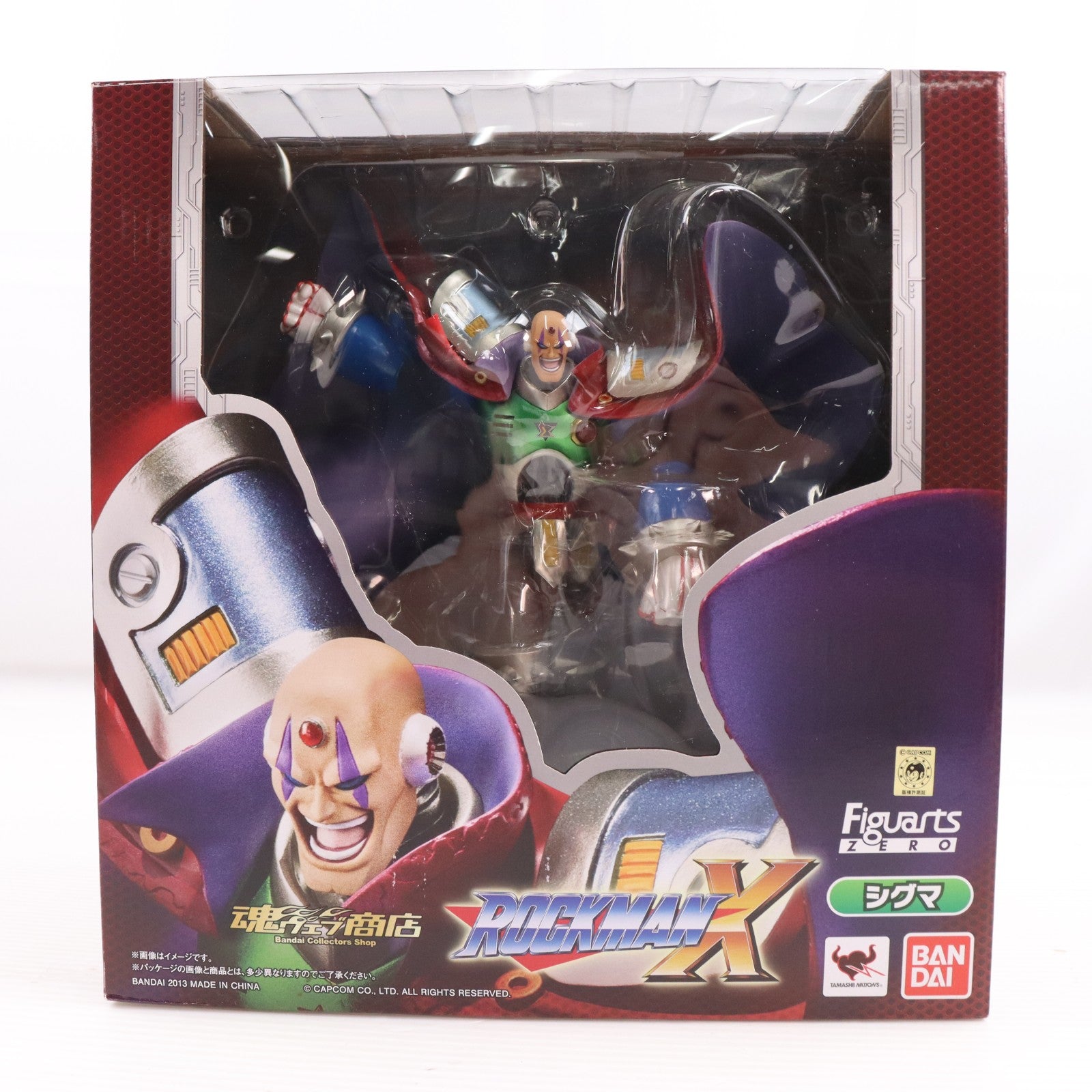 【中古即納】[FIG] 魂ウェブ商店限定 フィギュアーツZERO シグマ ロックマンX 完成品 フィギュア バンダイ(20130921)
