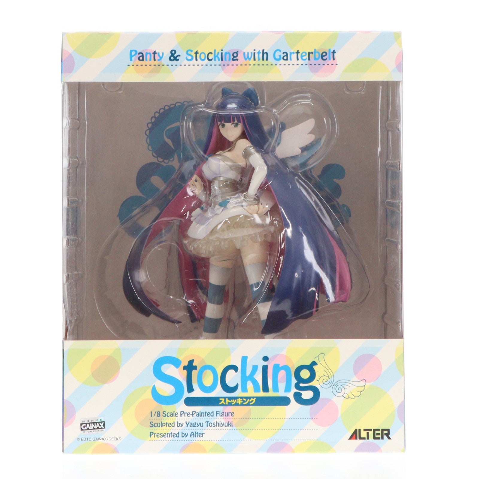 【中古即納】[FIG] ストッキング Panty & Stocking with Garterbelt(パンティ&ストッキングwithガーターベルト) 1/8 完成品 フィギュア アルター(20121007)
