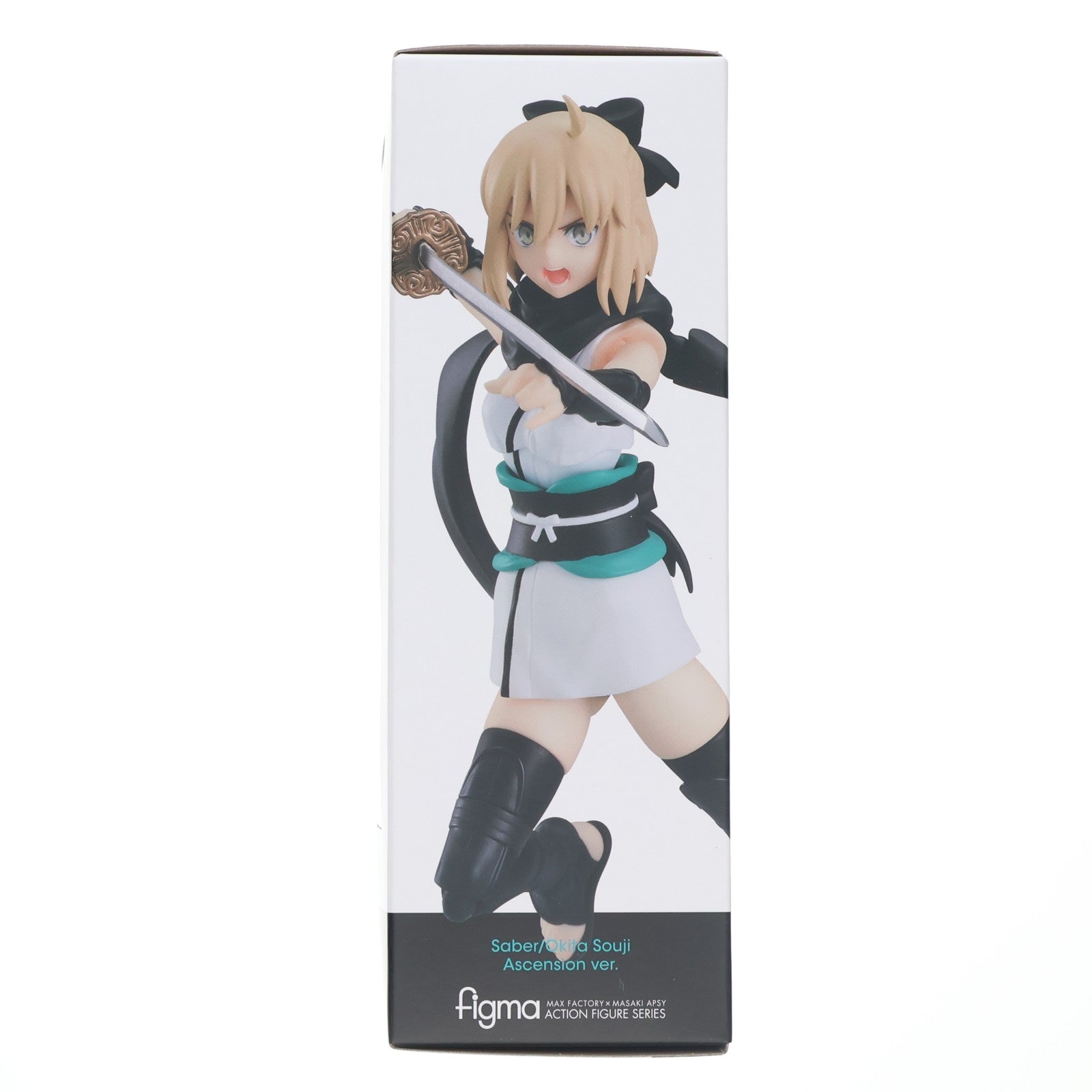 【中古即納】[FIG] GOODSMILE ONLINE SHOP限定特典付属 figma(フィグマ) 521-DX セイバー/沖田総司(おきたそうじ) 霊基再臨ver. Fate/Grand Order(フェイト/グランドオーダー) 完成品 可動フィギュア マックスファクトリー(20220206)