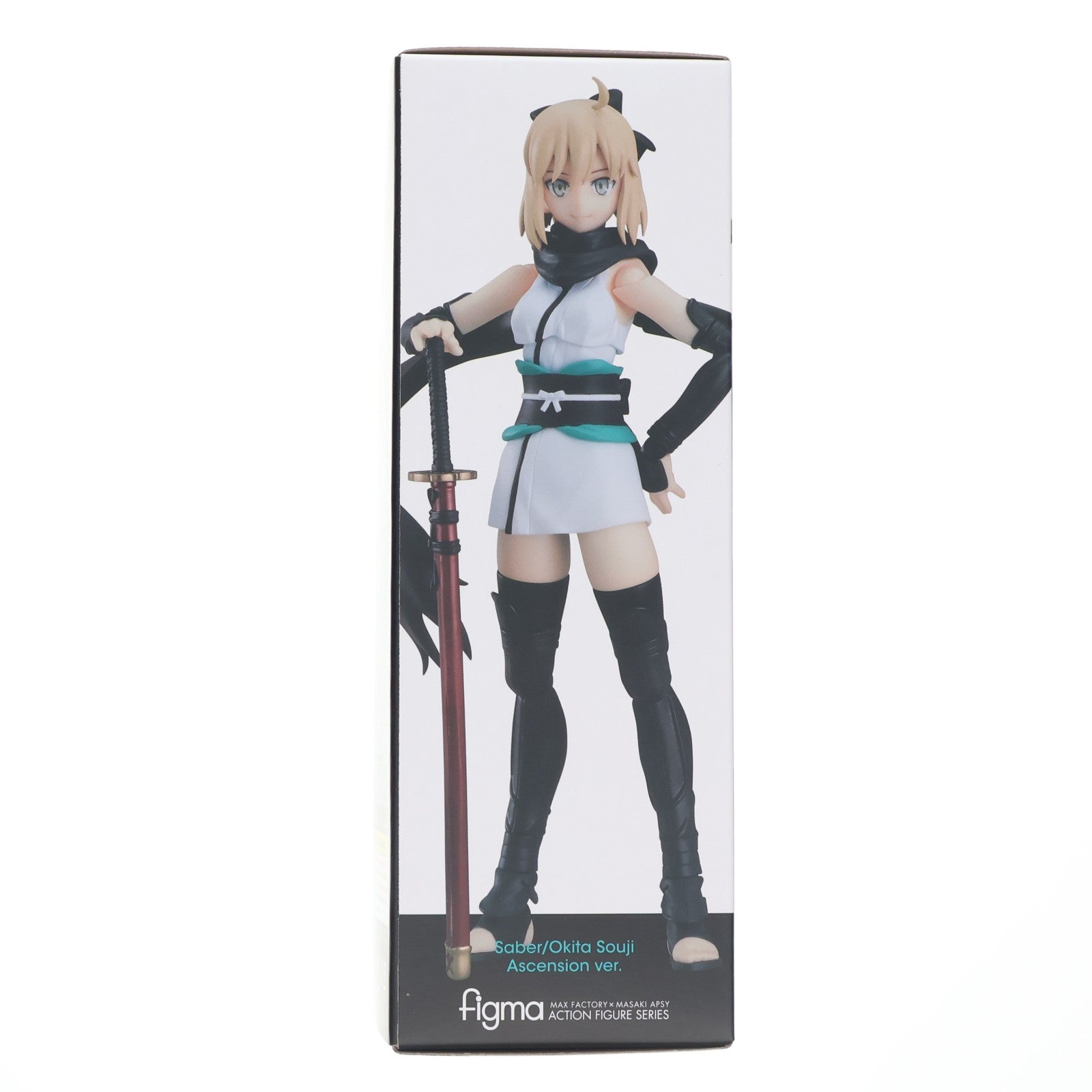 【中古即納】[FIG] GOODSMILE ONLINE SHOP限定特典付属 figma(フィグマ) 521-DX セイバー/沖田総司(おきたそうじ) 霊基再臨ver. Fate/Grand Order(フェイト/グランドオーダー) 完成品 可動フィギュア マックスファクトリー(20220206)