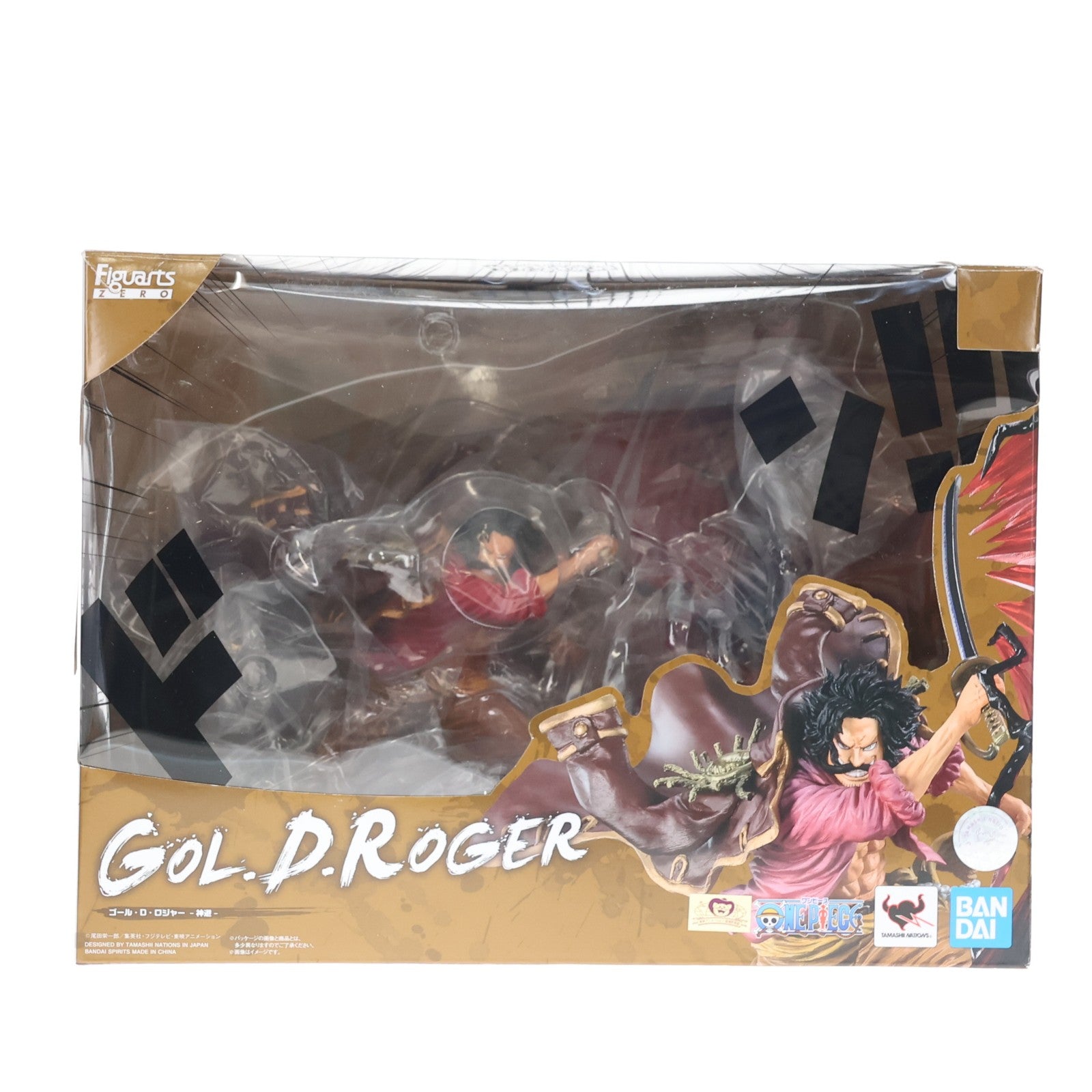 【中古即納】[FIG] フィギュアーツZERO [EXTRA BATTLE] ゴール・D・ロジャー -神避- ONE PIECE(ワンピース) 完成品 フィギュア バンダイスピリッツ(20210828)