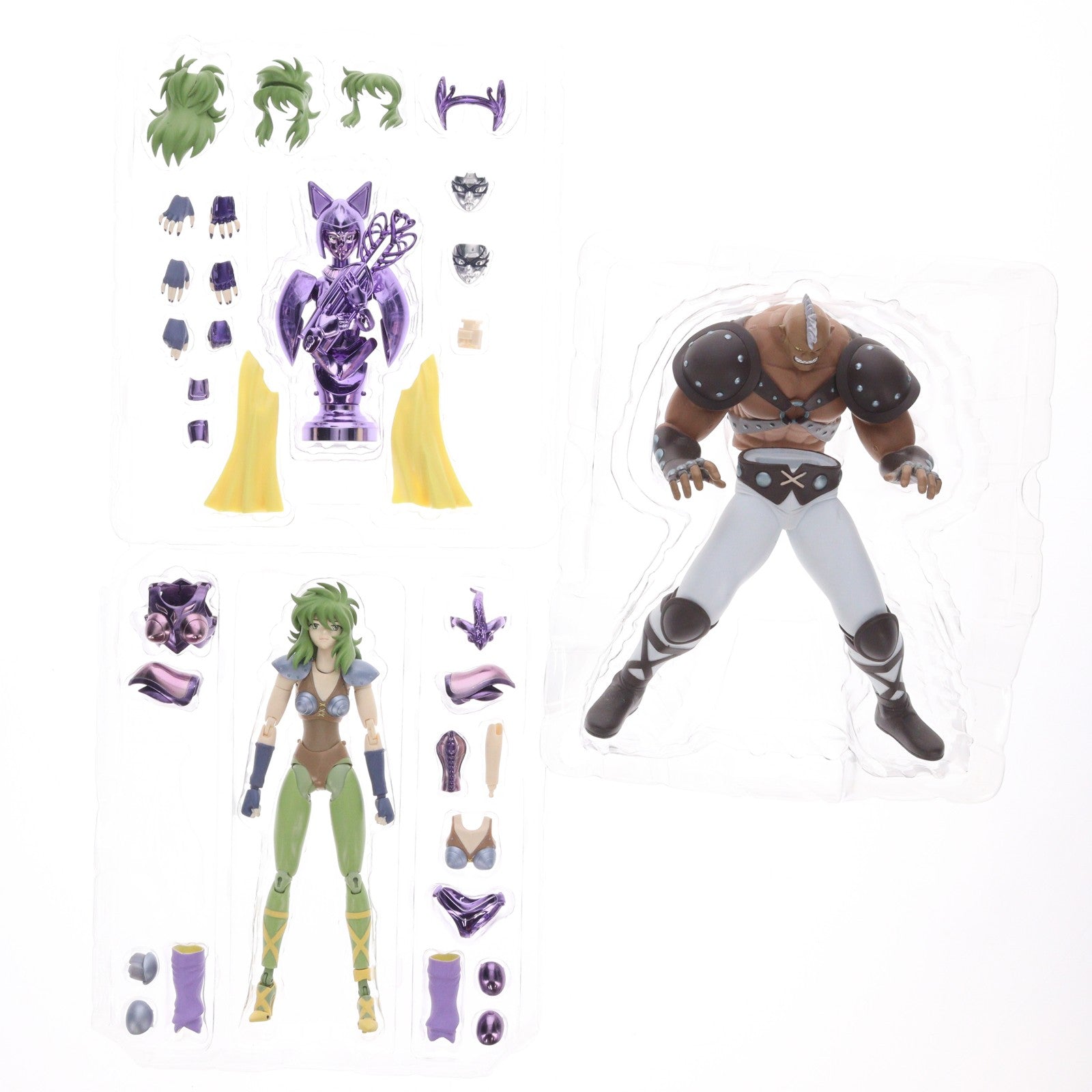 【中古即納】[FIG] 聖闘士聖衣神話 オピュクスシャイナ&カシオス 聖闘士星矢 完成品 可動フィギュア バンダイ(20111126)