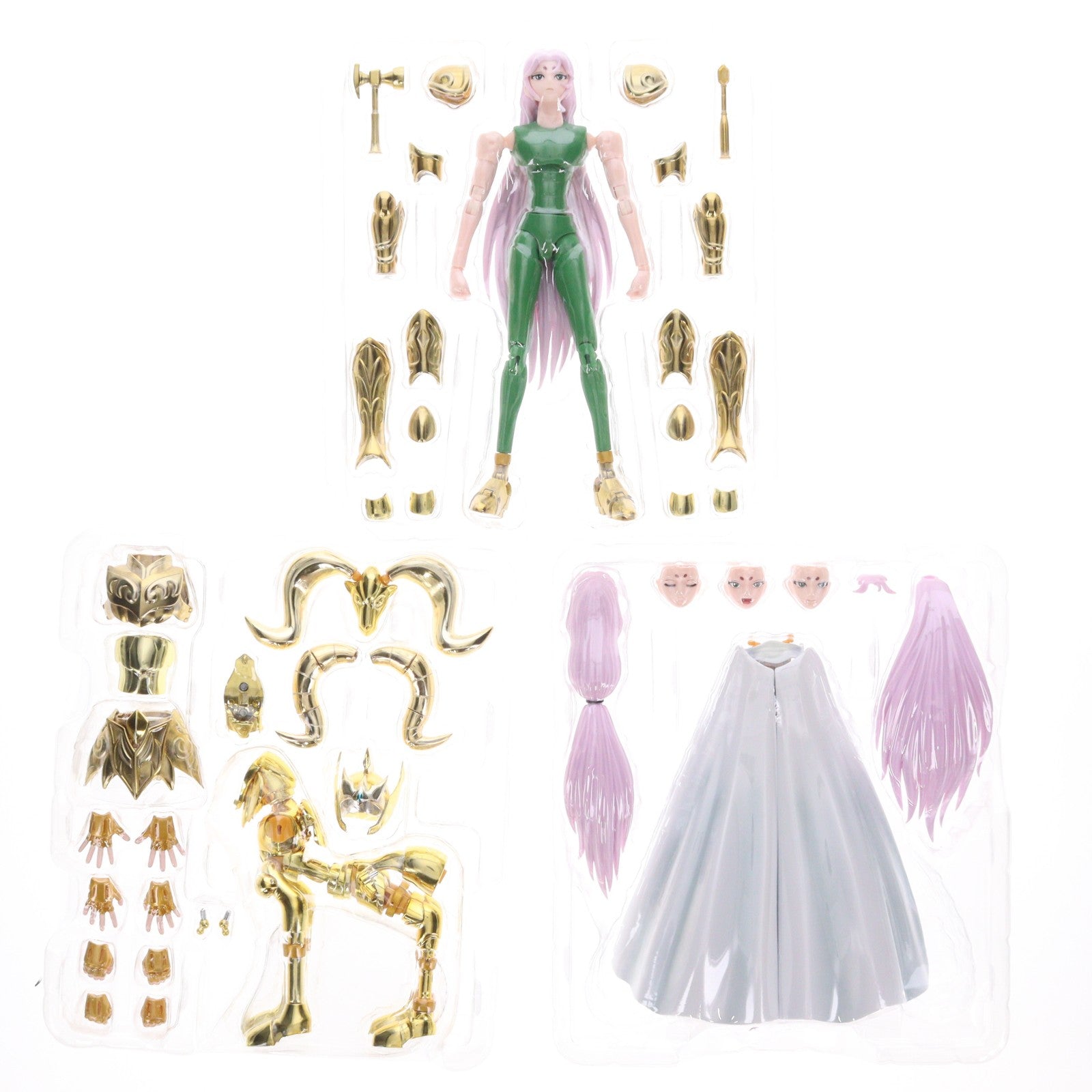 【中古即納】[FIG] 聖闘士聖衣神話EX アリエスムウ 聖闘士星矢 完成品 可動フィギュア バンダイ(20111229)
