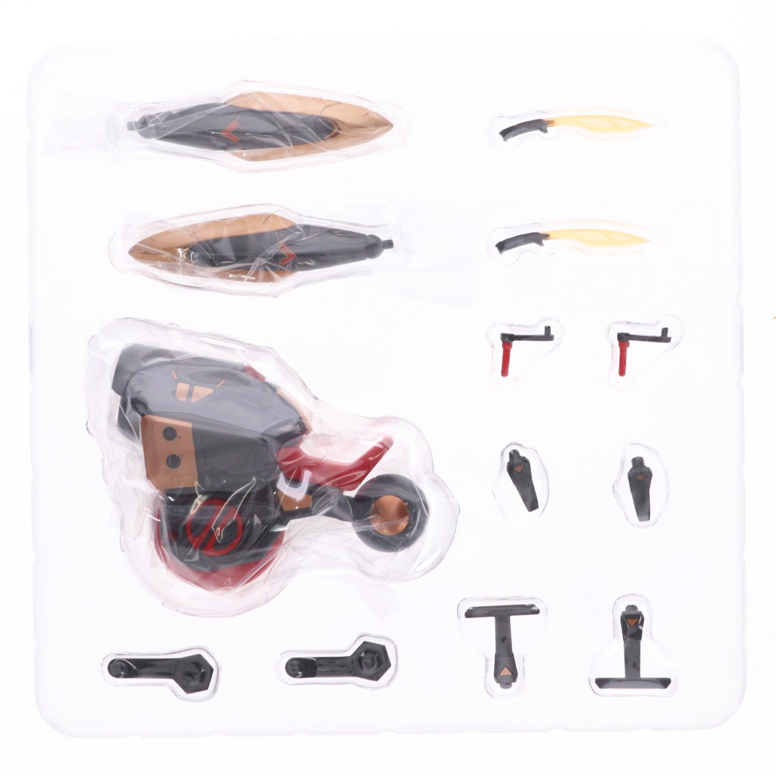 【中古即納】[FIG] サイクロンバニー号&ギアセット デラックスブラックVer. 1/12 完成品 アクションフィギュア(海外流通版) SNAIL SHELL(蝸之殻)(20241231)
