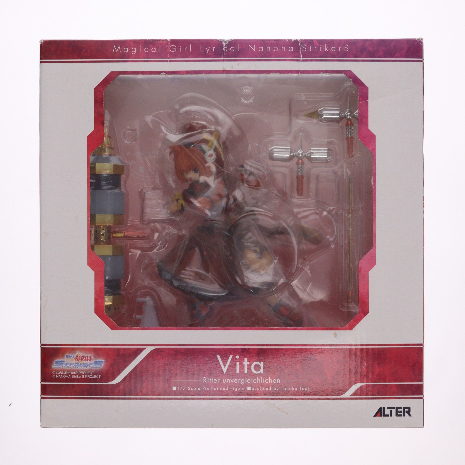 【中古即納】[FIG] ヴィータ 魔法少女リリカルなのはStrikerS(ストライカーズ) 1/7 完成品 フィギュア アルター(20090917)