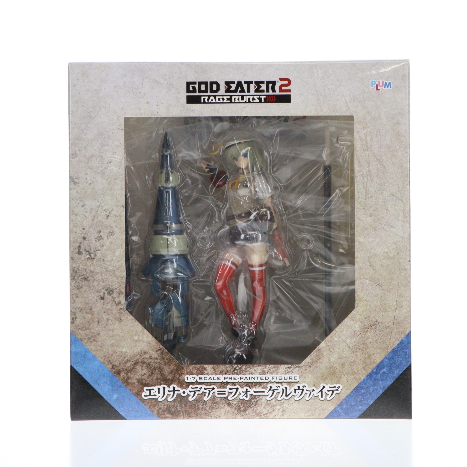 【中古即納】[FIG] エリナ・デア=フォーゲルヴァイデ GOD EATER 2 RAGE BURST(ゴッドイーター2 レイジバースト) 1/7 完成品 フィギュア(PF041) PLUM(プラム)(20150719)