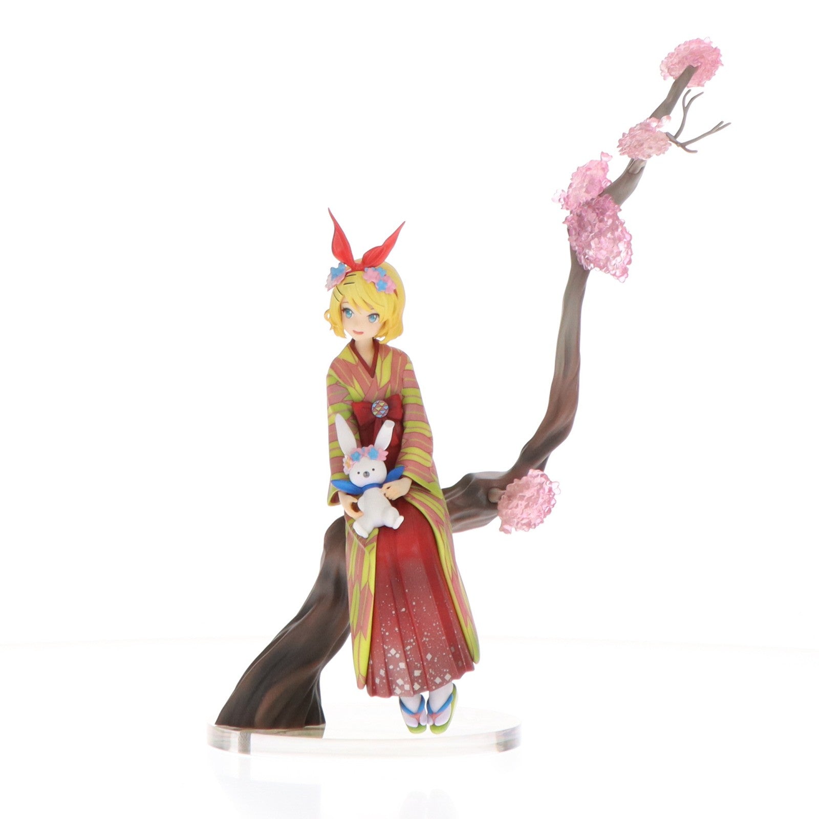 【中古即納】[FIG] 鏡音リン ～花色衣～ キャラクターボーカルシリーズ02 鏡音リン・レン 1/8 完成品 フィギュア 雪ミクスカイタウン&東京フィギュア&あみあみ限定 ストロンガー(20180531)