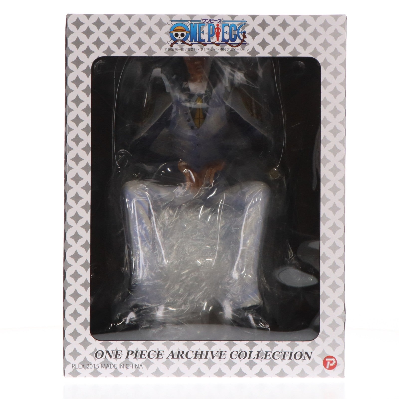 【中古即納】[FIG] ワンピース アーカイブコレクション No.1 青雉(クザン) ONE PIECE 完成品 フィギュア プレックス(20150917)