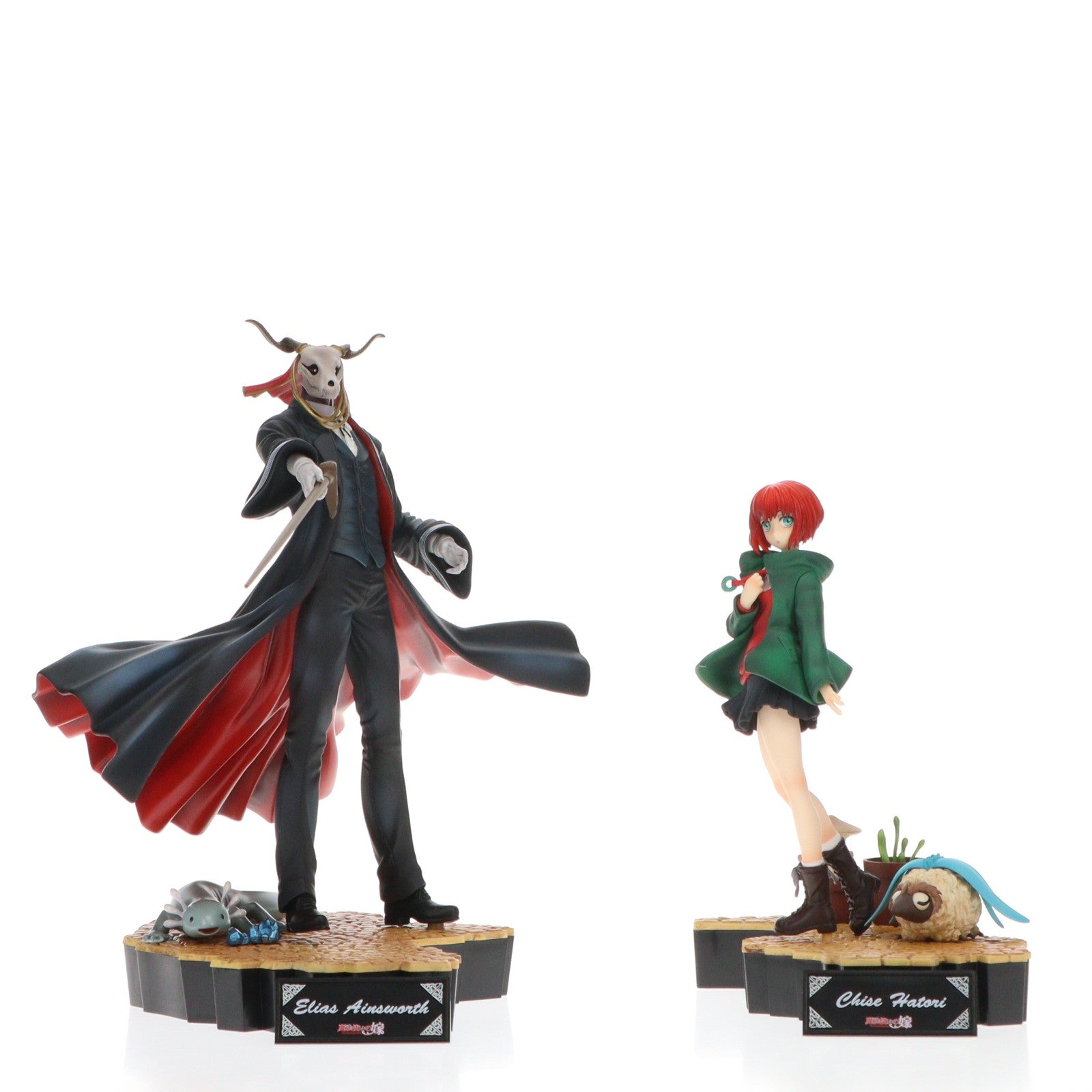 【中古即納】[FIG] MAGプレミアムヴィネット エリアス&チセ 2体セット 魔法使いの嫁 完成品 フィギュア マッグガーデン(20160929)