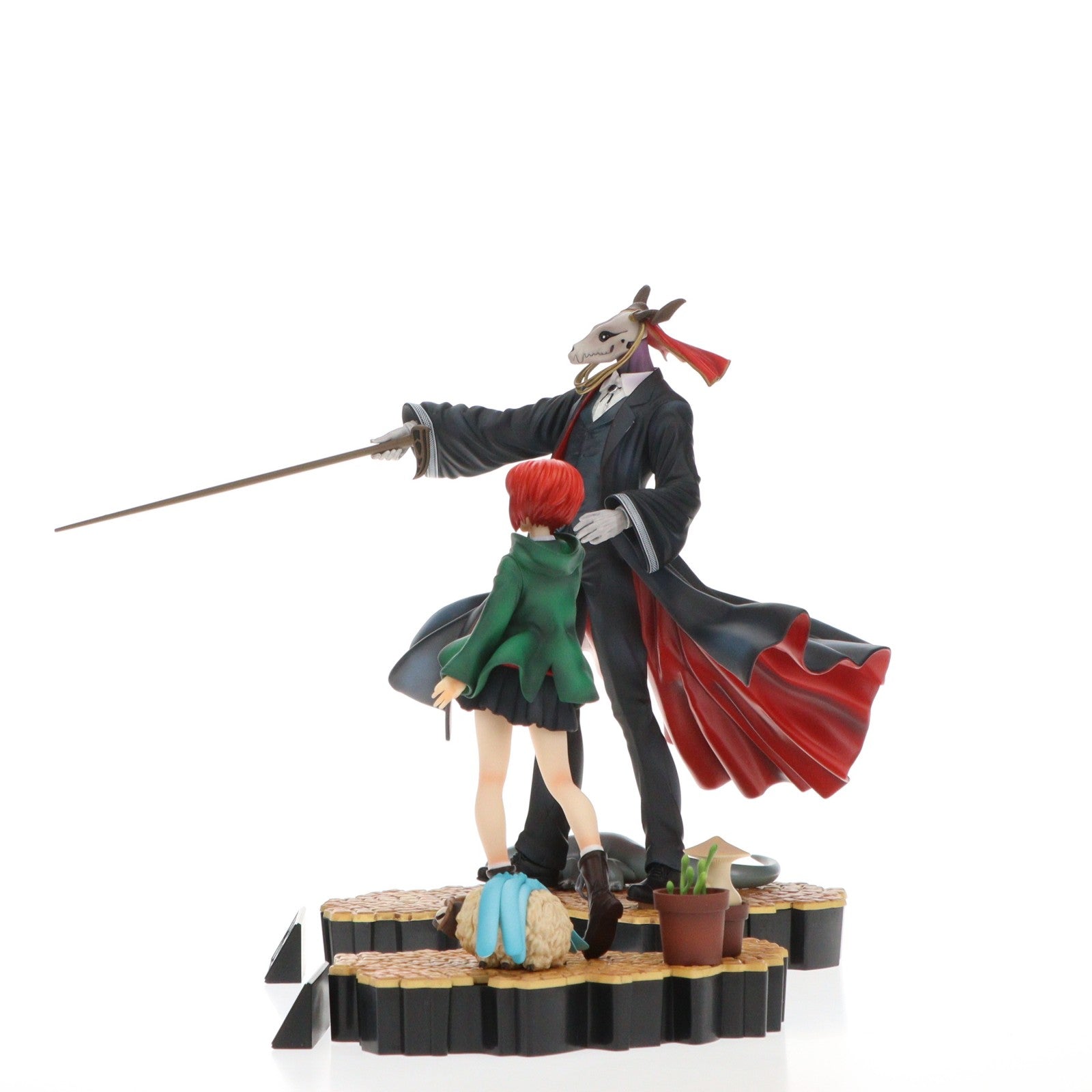 【中古即納】[FIG] MAGプレミアムヴィネット エリアス&チセ 2体セット 魔法使いの嫁 完成品 フィギュア マッグガーデン(20160929)