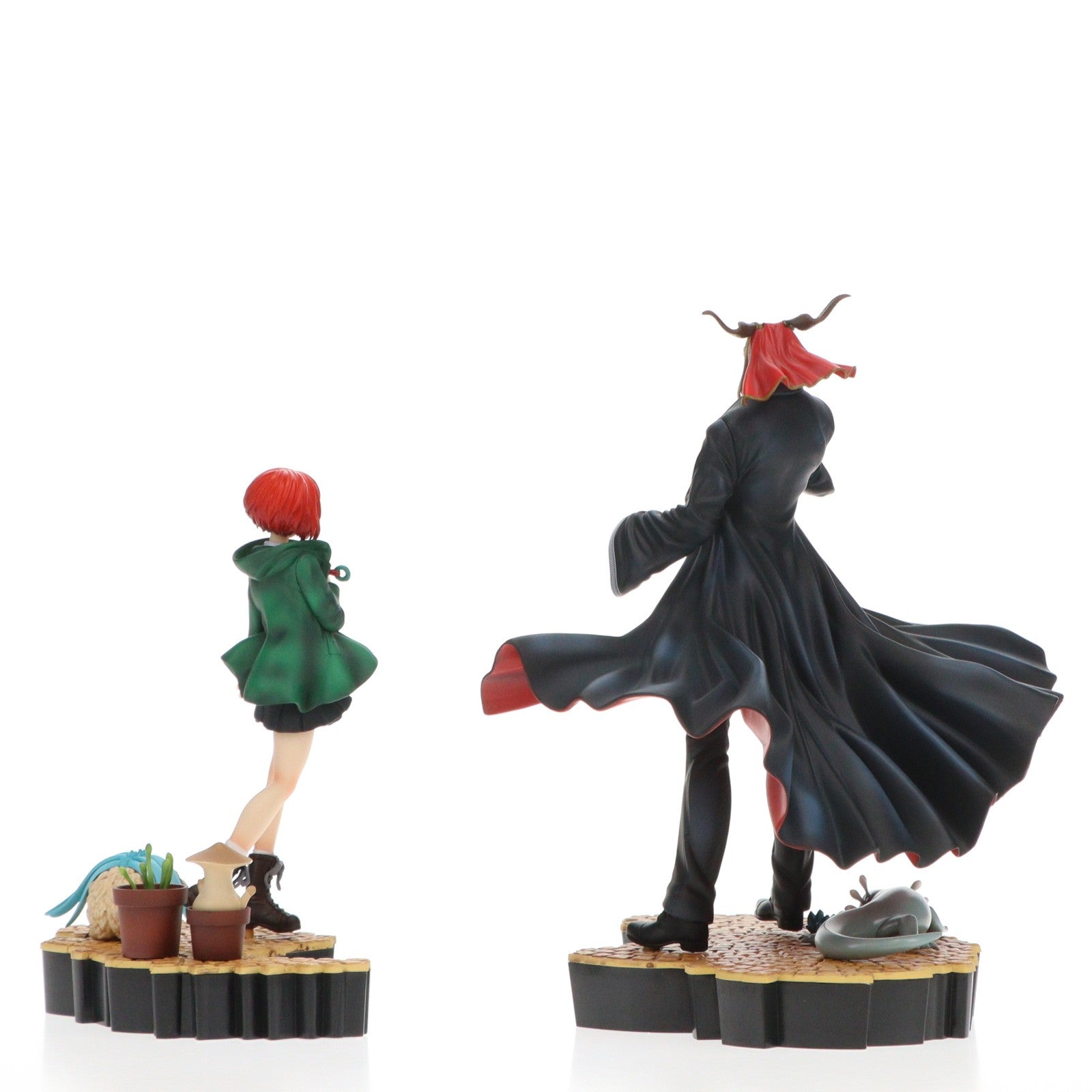 【中古即納】[FIG] MAGプレミアムヴィネット エリアス&チセ 2体セット 魔法使いの嫁 完成品 フィギュア マッグガーデン(20160929)