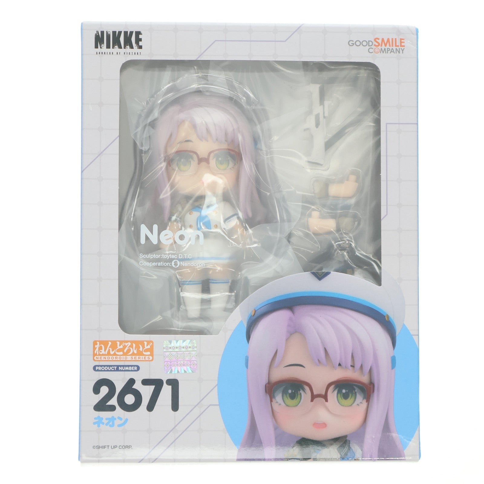 【中古即納】[FIG] ねんどろいど 2671 ネオン 勝利の女神:NIKKE(ニケ) 完成品 可動フィギュア グッドスマイルカンパニー(20250530)