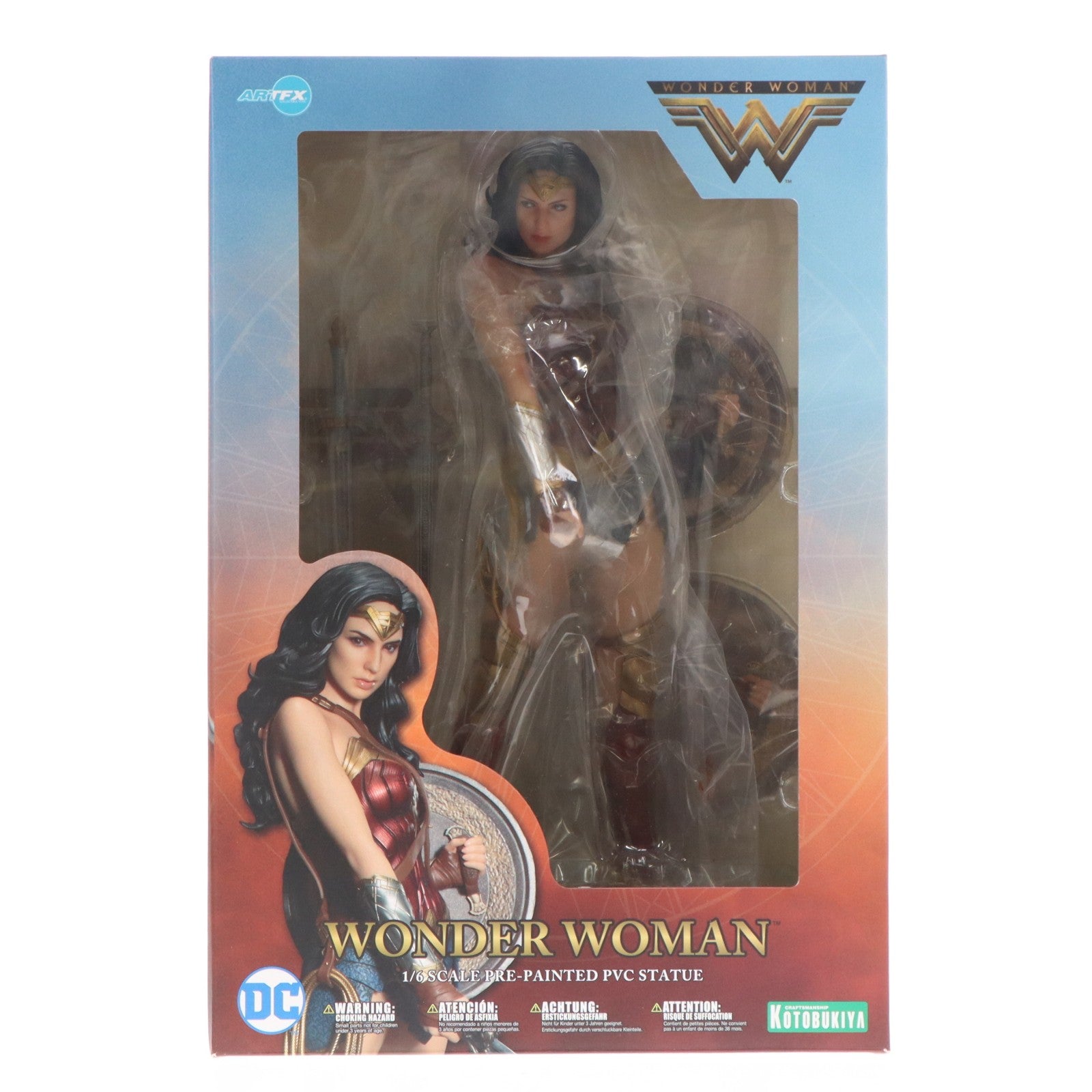 【中古即納】[FIG] 初回特典付 ARTFX ワンダーウーマン -WONDER WOMAN- DC UNIVERSE(DCユニバース) 1/6 完成品 フィギュア(SV191) コトブキヤ(20170729)