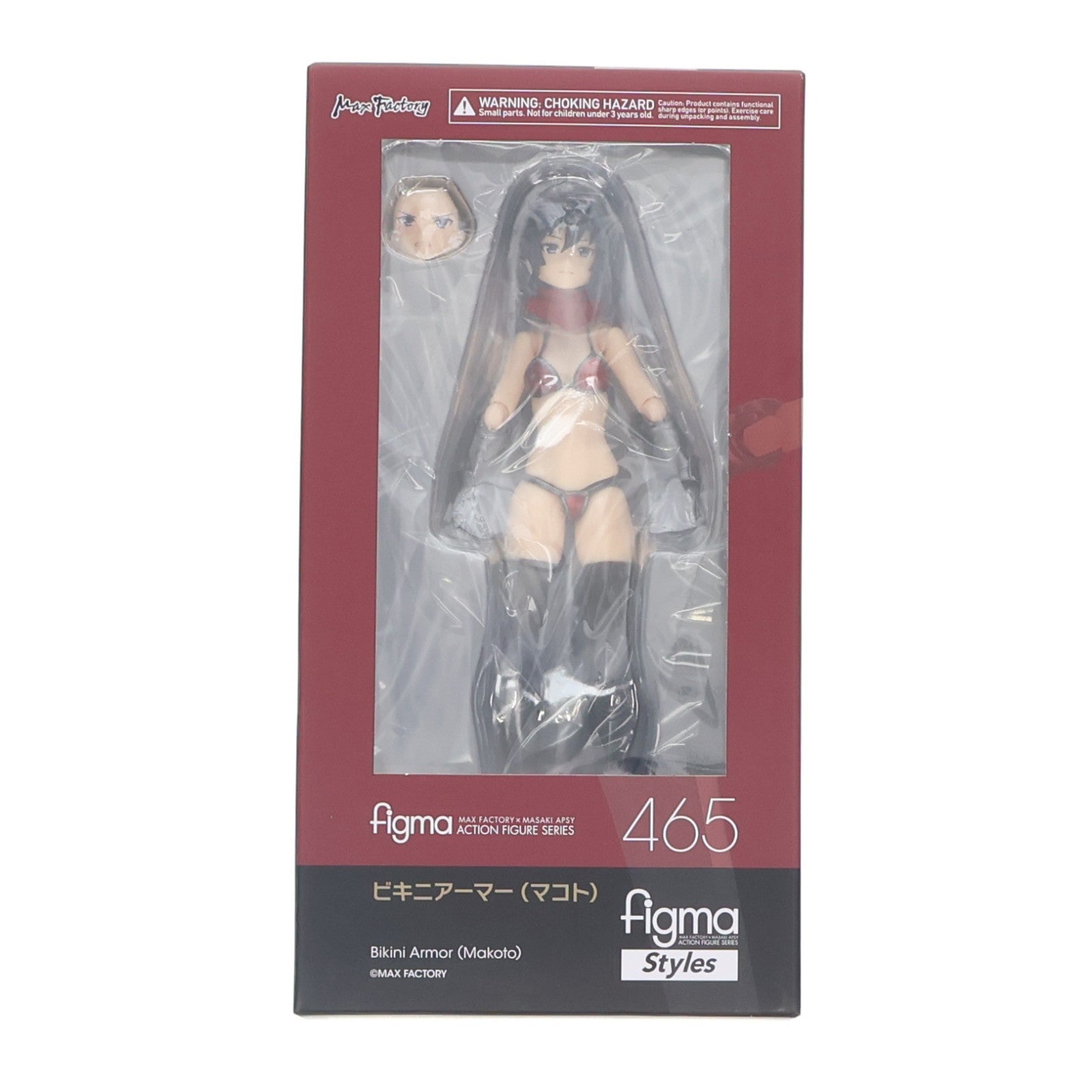 【中古即納】[FIG] figma(フィグマ) 465 ビキニアーマー(マコト) figma styles(フィグマ スタイルズ) 完成品 可動フィギュア マックスファクトリー(20201129)
