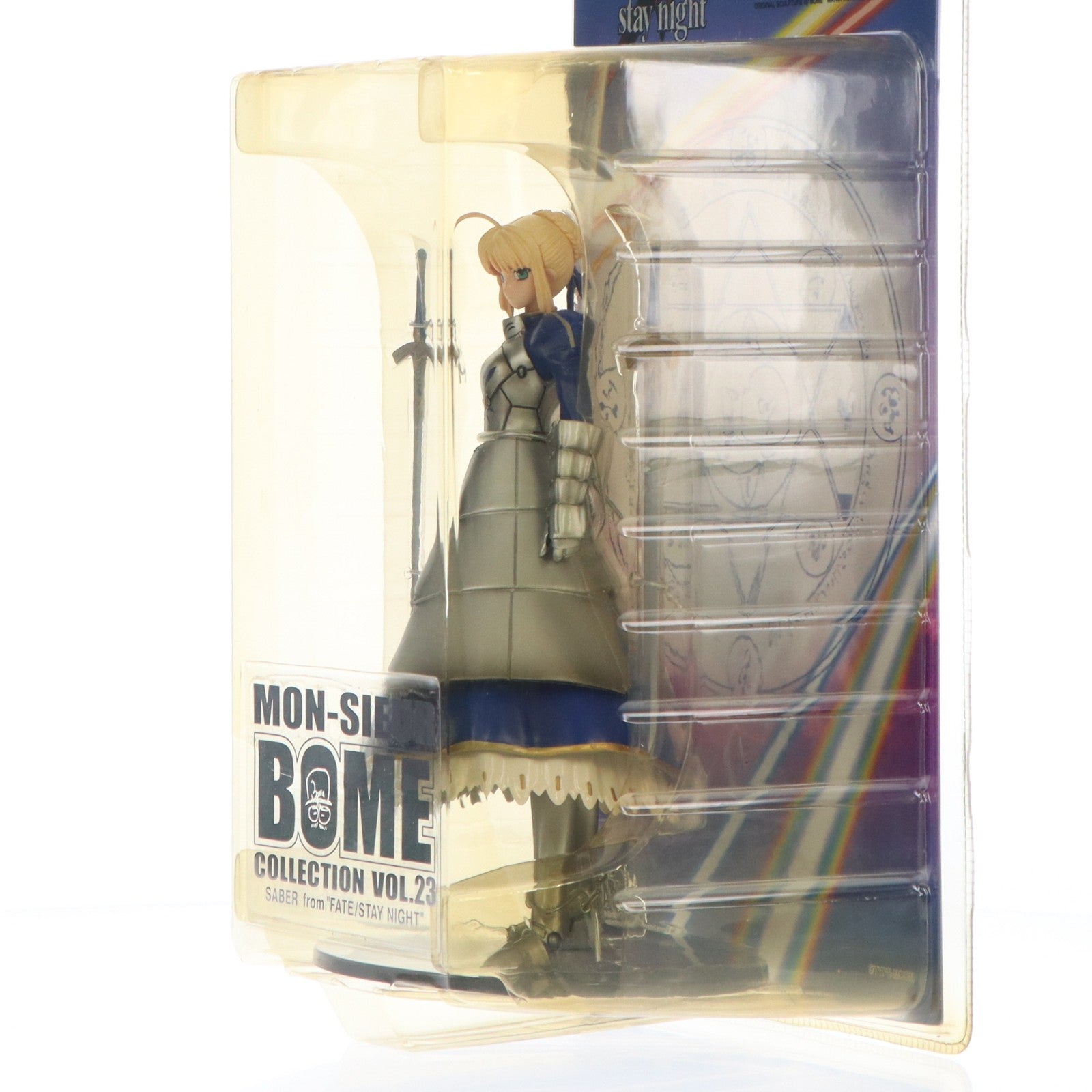 【中古即納】[FIG] MON-SIEUR BOME COLLECTION(ムッシュ ボーメコレクション) VOL.23 セイバー Fate/stay night(フェイト/ステイナイト) 完成品 フィギュア 海洋堂(20070710)