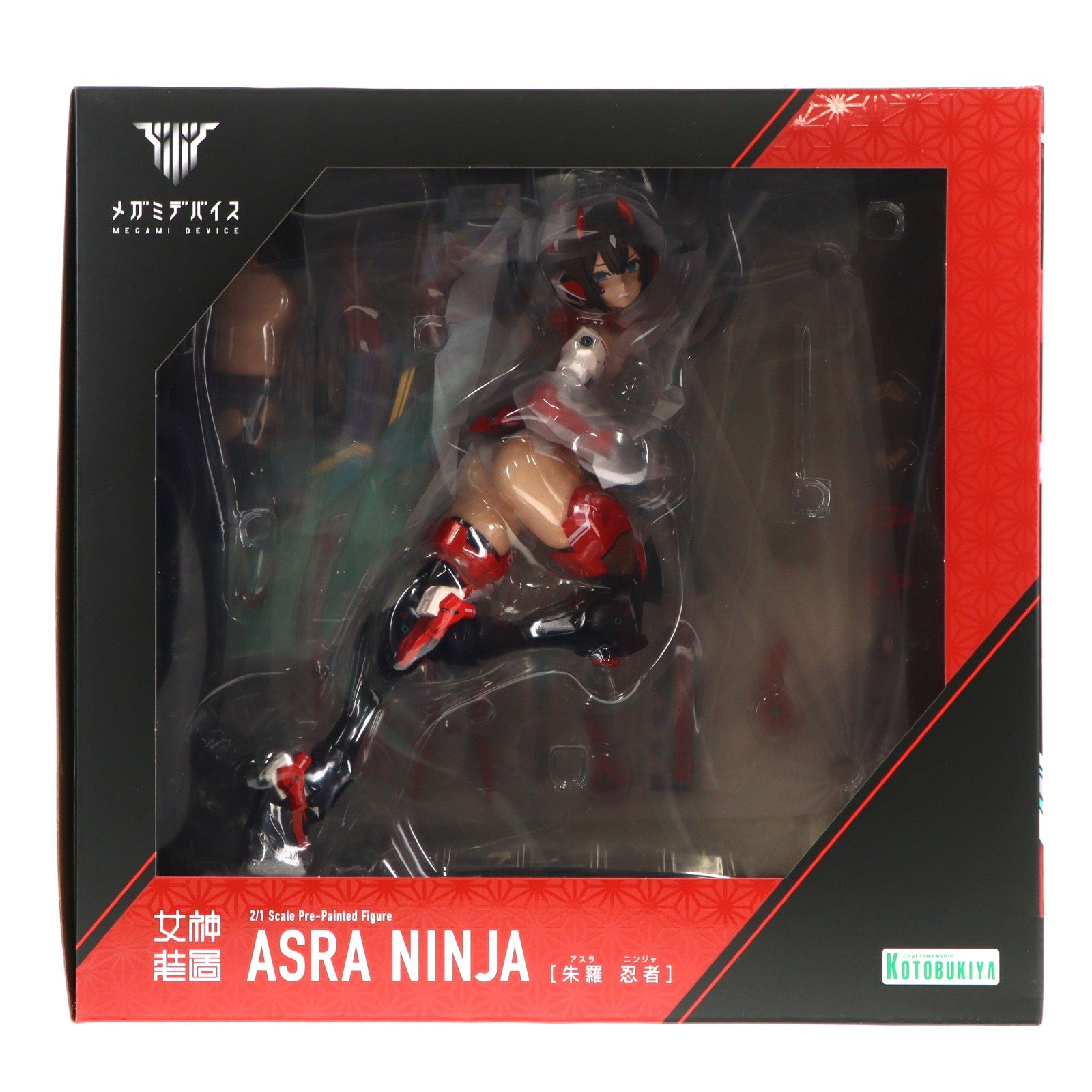 【中古即納】[FIG] メガミデバイス 朱羅(あすら) 忍者 2/1 完成品 フィギュア(PP956) コトブキヤ(20230124)