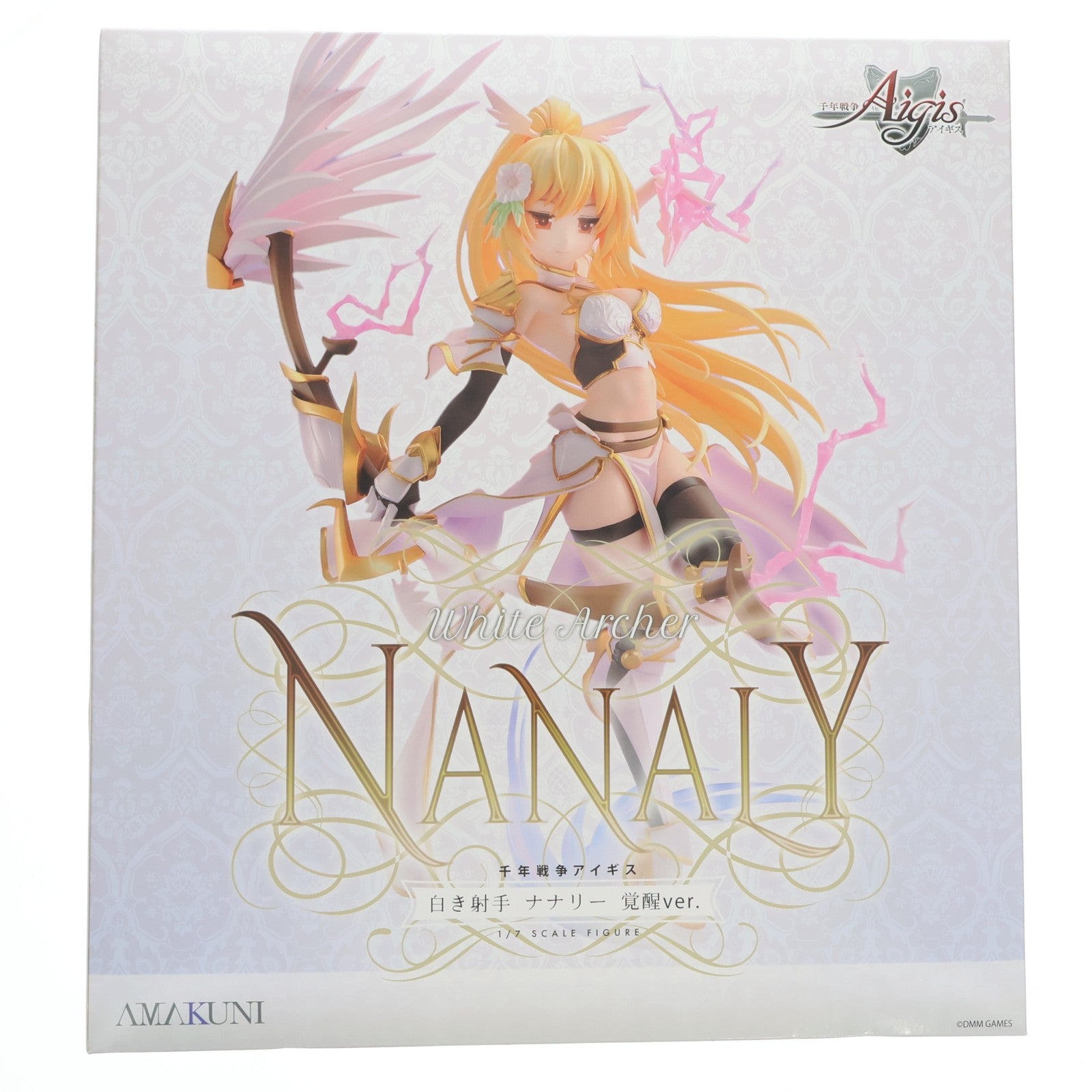 【中古即納】[FIG] 白き射手ナナリー 覚醒ver. 千年戦争アイギス 1/7 完成品 フィギュア ホビージャパン通販&オンライン限定 ホビージャパン/AMAKUNI(アマクニ)(20170228)