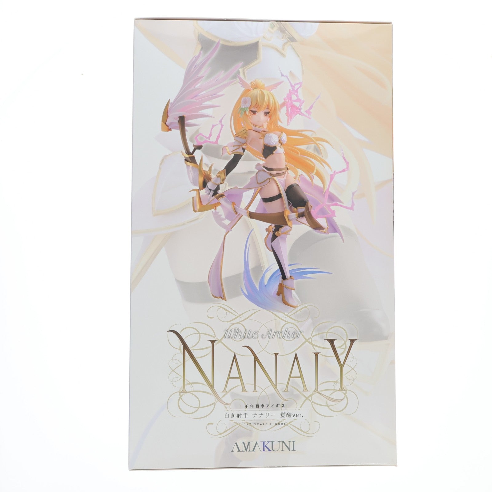 【中古即納】[FIG] 白き射手ナナリー 覚醒ver. 千年戦争アイギス 1/7 完成品 フィギュア ホビージャパン通販&オンライン限定 ホビージャパン/AMAKUNI(アマクニ)(20170228)