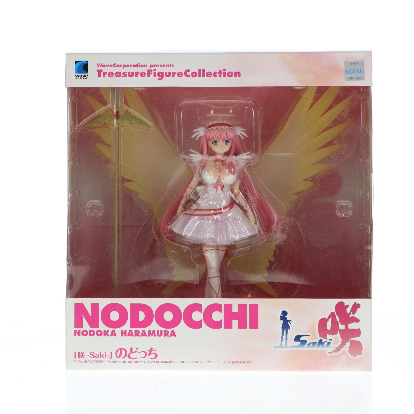 【中古即納】[FIG] トレジャーフィギュアコレクション のどっち 咲-Saki- 1/10 完成品 フィギュア(NF-70) ウェーブ(WAVE)(20100330)