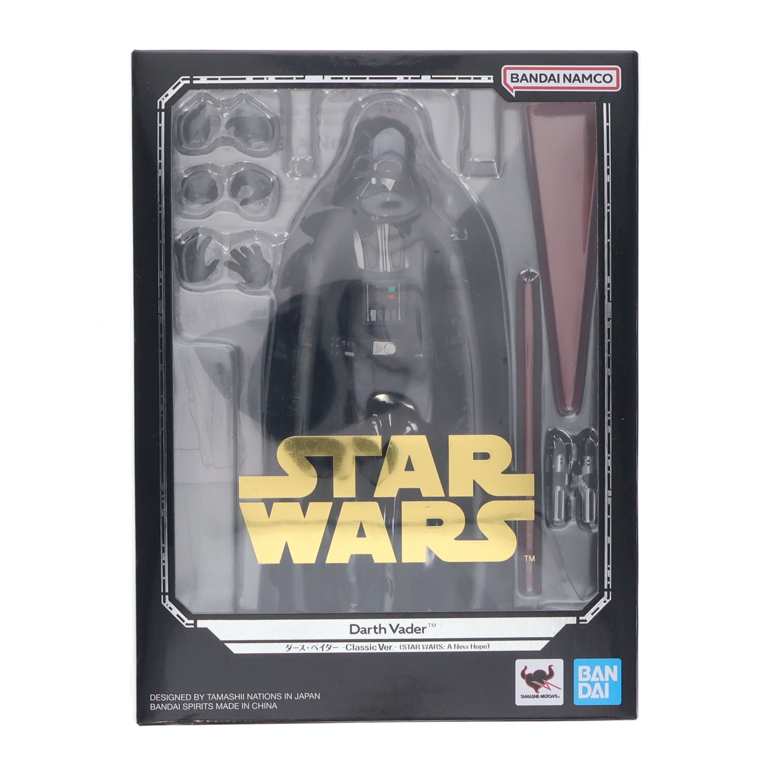 【中古即納】[FIG] (再販) S.H.Figuarts(フィギュアーツ) ダース・ベイダー -Classic Ver.-(STAR WARS: A New Hope) スター・ウォーズ エピソード4/新たなる希望 完成品 可動フィギュア バンダイスピリッツ(20260314)