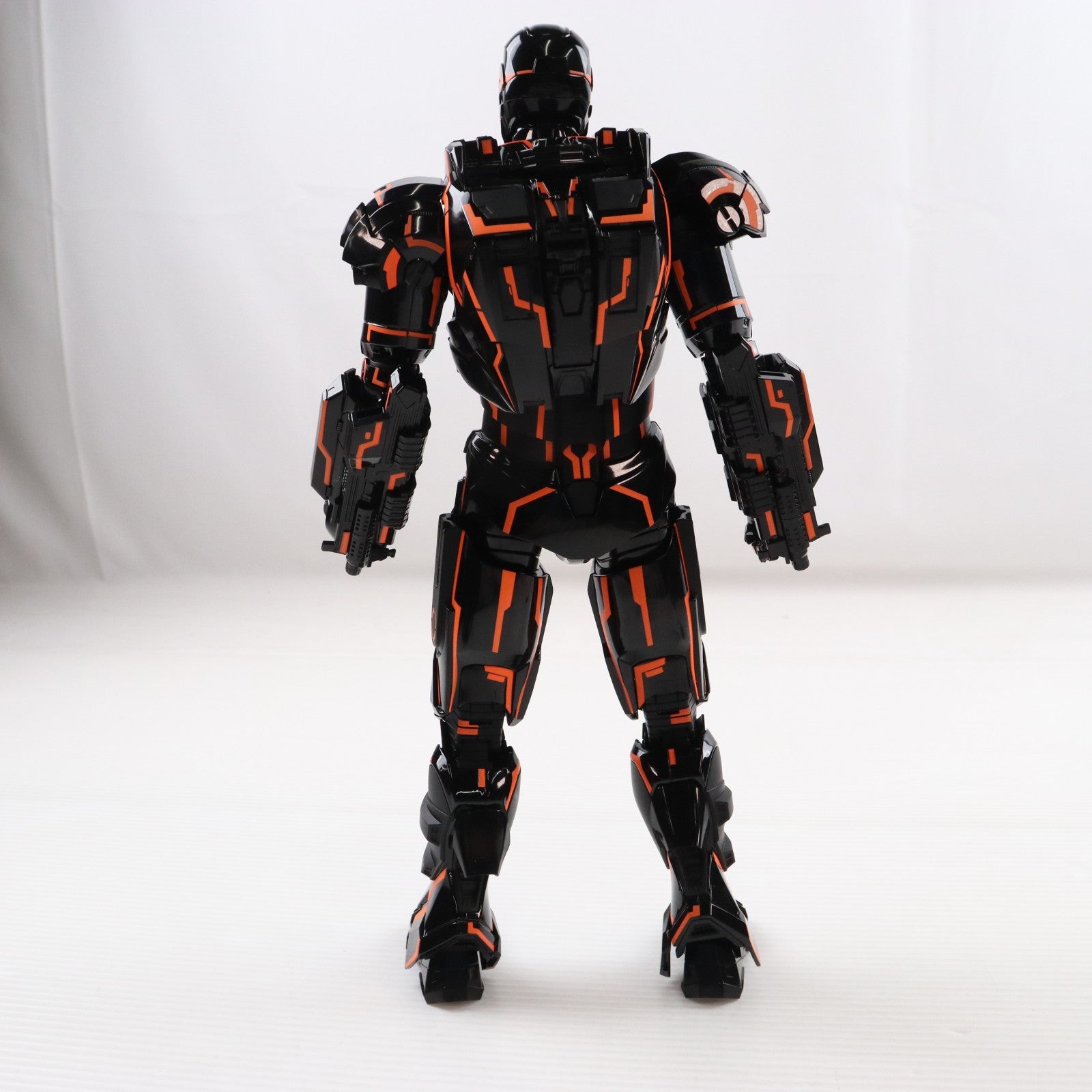 【中古即納】[FIG] ムービー・マスターピース DIECAST ウォーマシン(ネオンテック/オレンジ版) アイアンマン2 1/6 完成品 可動フィギュア アベンジャーズ/エンドゲーム エクスクルーシブ・ストア by ホットトイズ限定(MM#553D35) ホットトイズ(20200430)