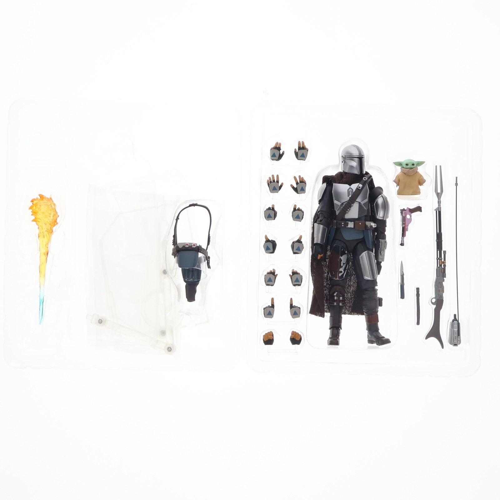 【中古即納】[FIG] マフェックス No.129 MAFEX MANDALORIAN(マンダロリアン) STAR WARS(スター・ウォーズ) ザ・マンダロリアン 完成品 可動フィギュア メディコム・トイ(20210731)