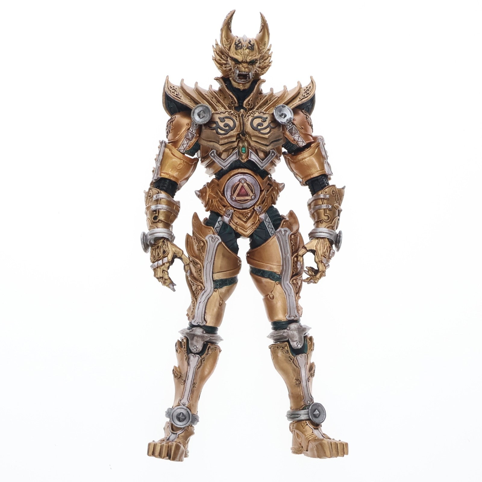 【中古即納】[FIG] 魔戒可動 黄金騎士 ガロ 牙狼-GARO-(ガロ) 完成品 可動フィギュア バンダイ(20111123)