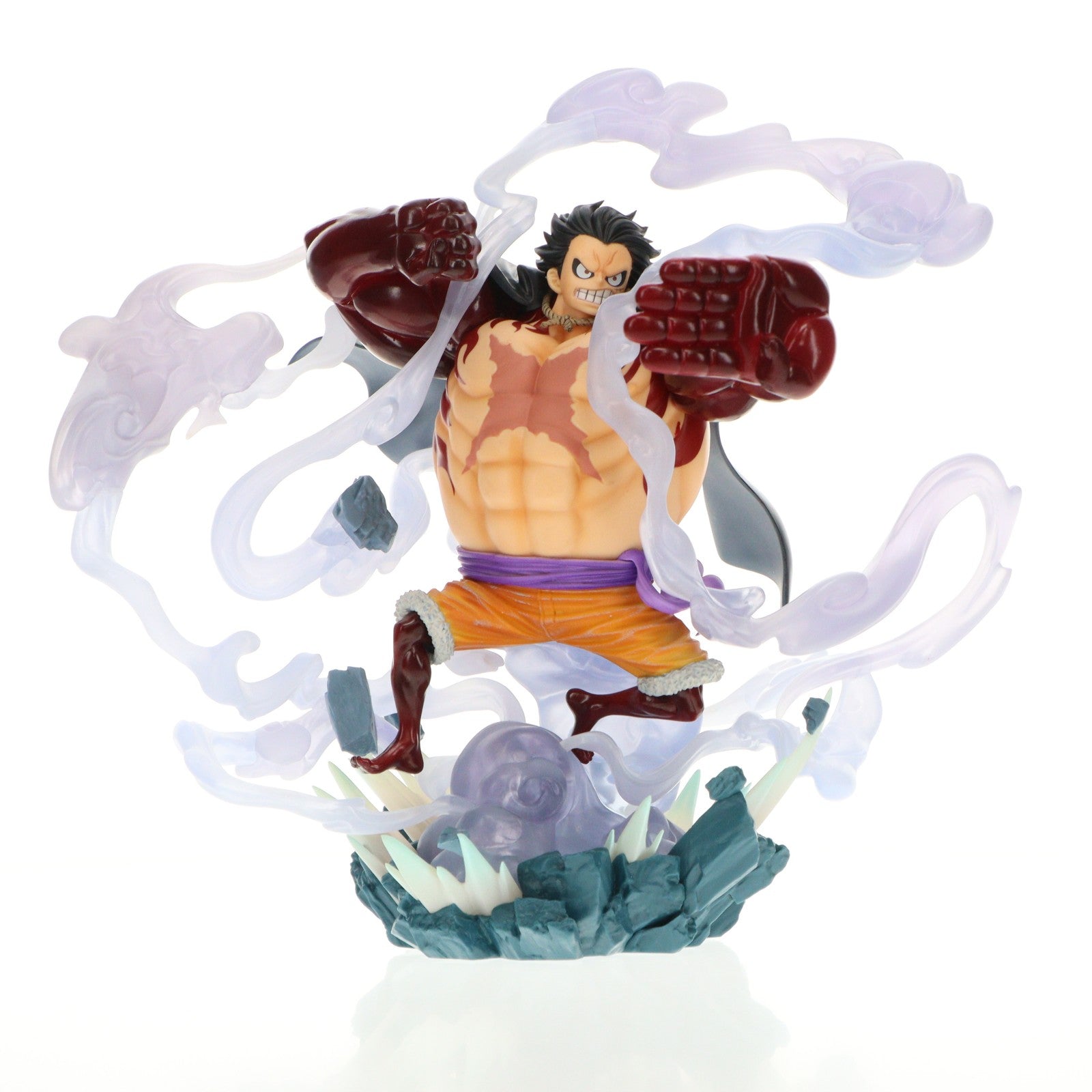 【中古即納】[FIG] (再販) フィギュアーツZERO [超激戦] モンキー・D・ルフィ -ギア4 三船長 鬼ヶ島怪物決戦- ONE PIECE(ワンピース) 完成品 フィギュア バンダイスピリッツ(20260613)