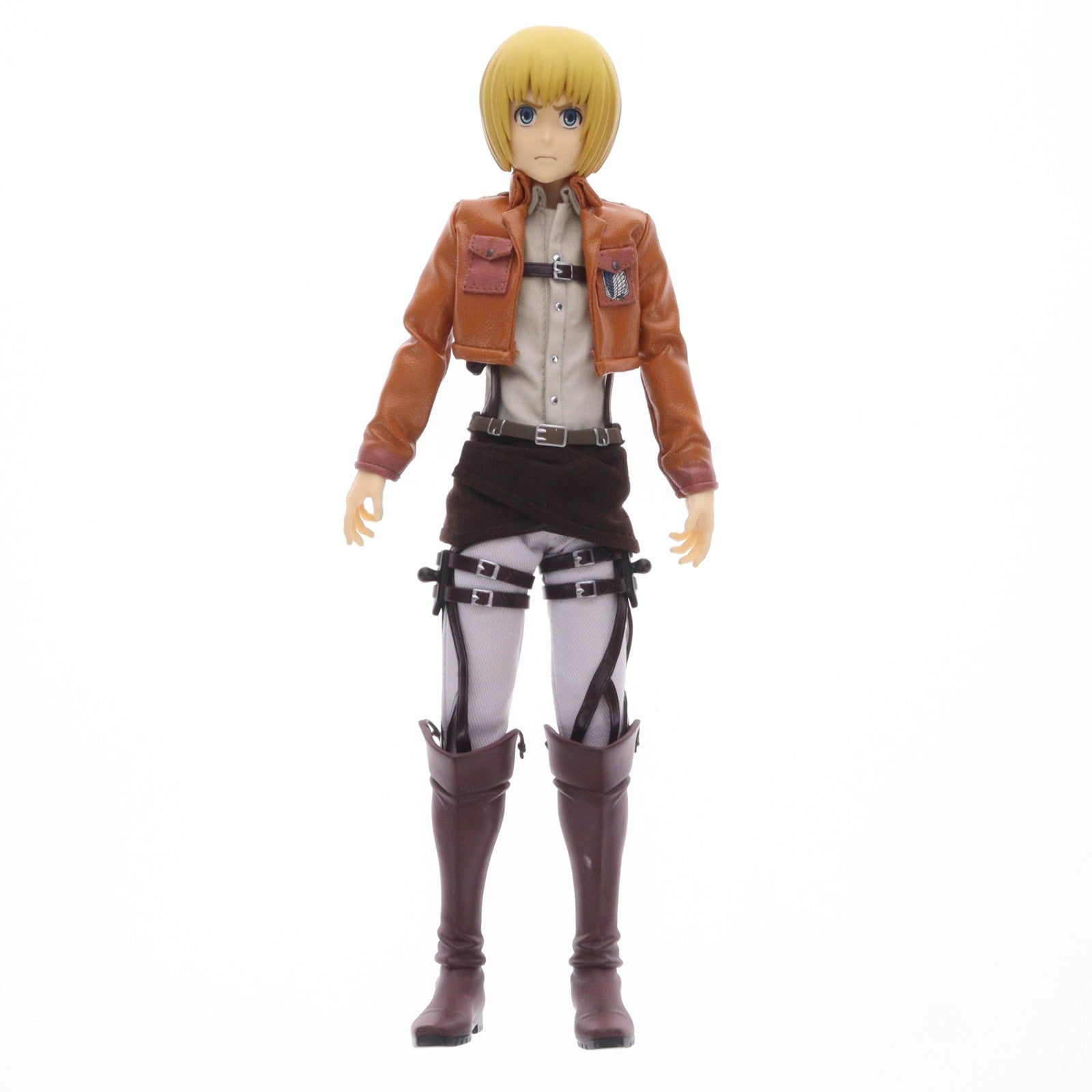 【中古即納】[FIG] 初回生産限定特典付属 リアルアクションヒーローズ No.676 RAH アルミン・アルレルト 進撃の巨人 完成品 可動フィギュア メディコム・トイ(20150325)