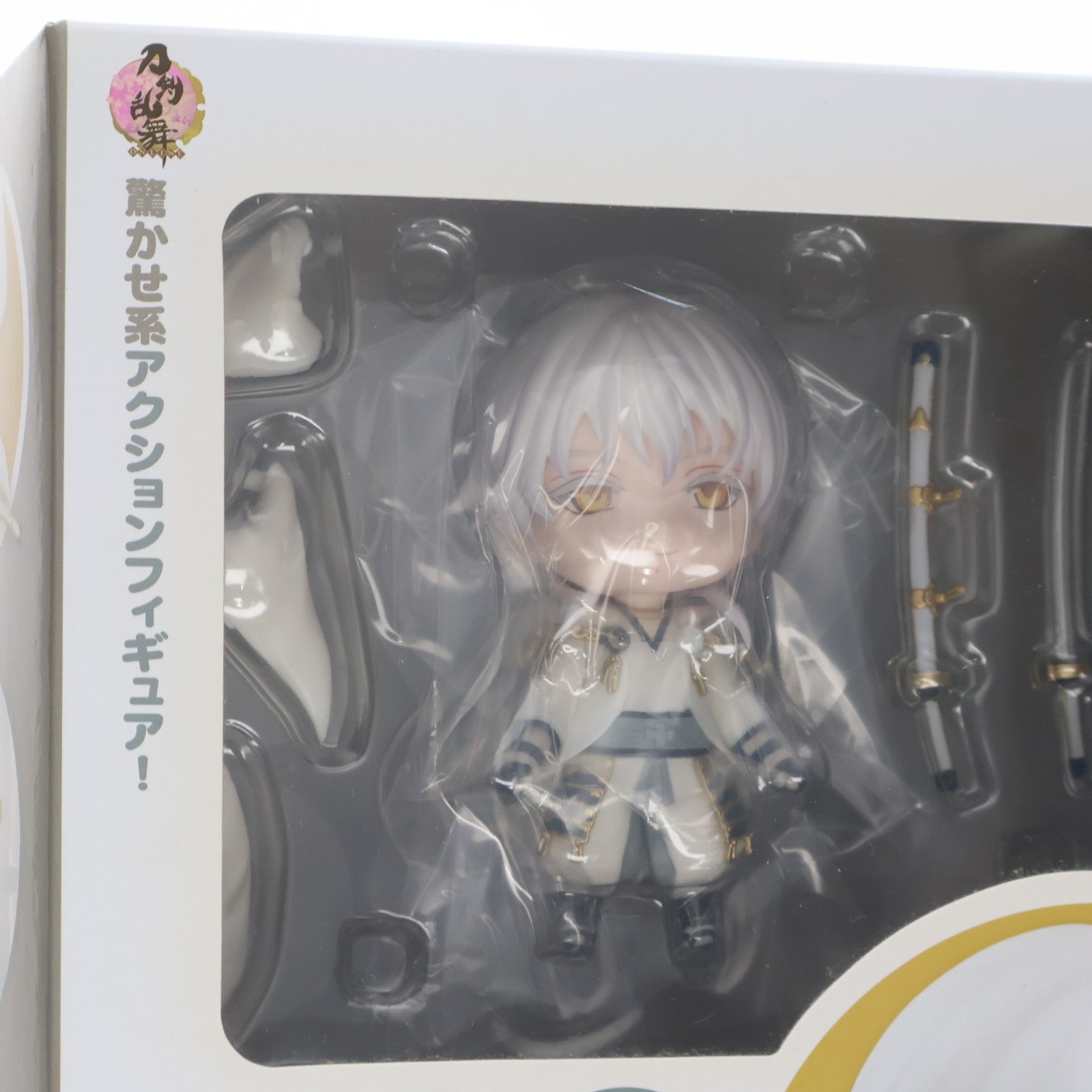 【中古即納】[FIG] ねんどろいど 540 鶴丸国永(つるまるくになが) 刀剣乱舞-ONLINE- 完成品 可動フィギュア オランジュ・ルージュ(20180209)