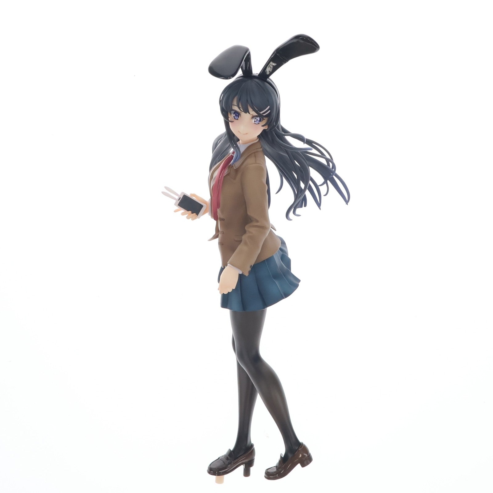 【中古即納】[FIG] eStream Store限定 SHIBUYA SCRAMBLE FIGURE 桜島麻衣(さくらじままい) -江ノ電 Ver.- 青春ブタ野郎はバニーガール先輩の夢を見ない 1/7 完成品 フィギュア eStream/アルファサテライト(20220531)