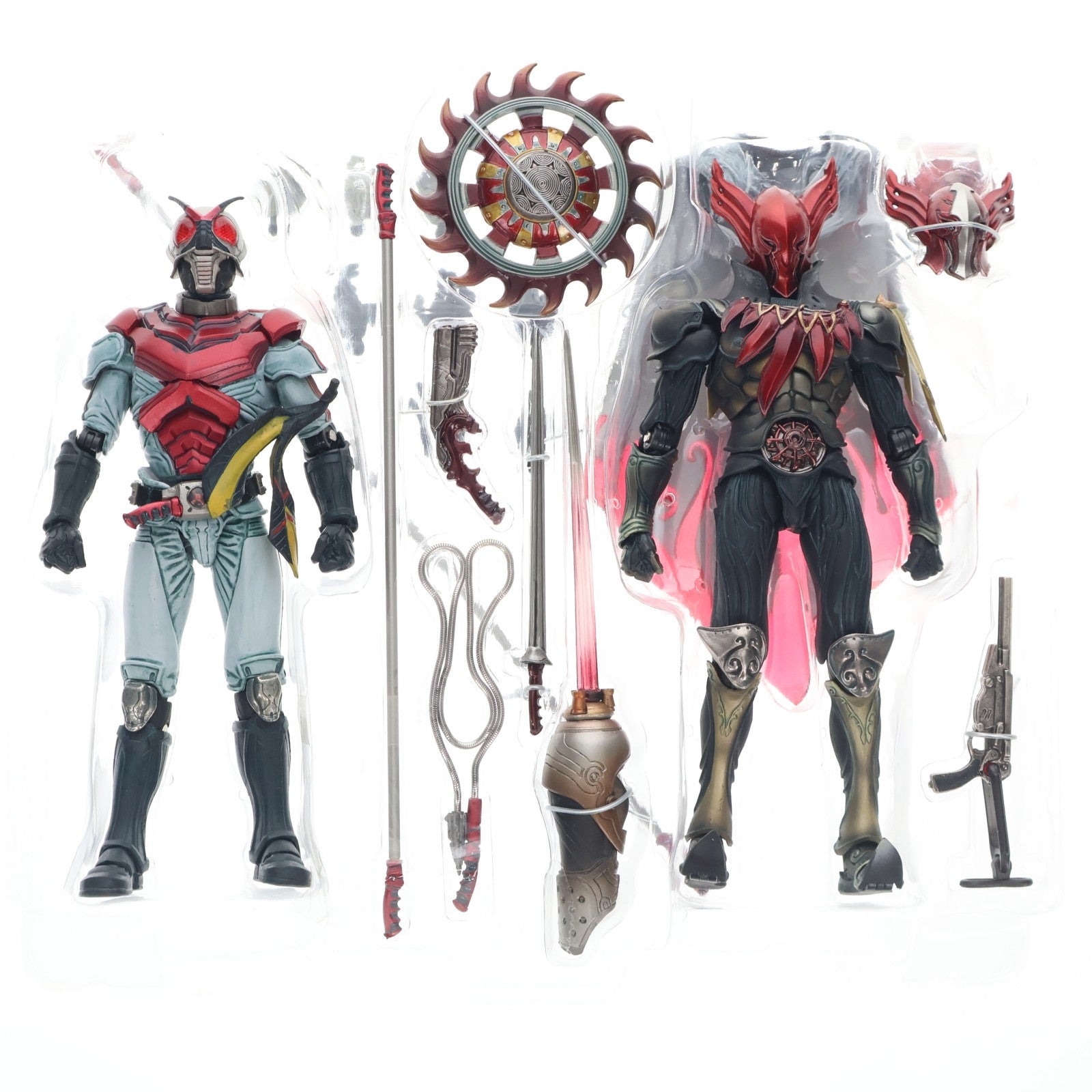 【中古即納】[FIG] S.I.C. VOL.41 仮面ライダーX&アポロガイスト 完成品 可動フィギュア バンダイ(20080531)