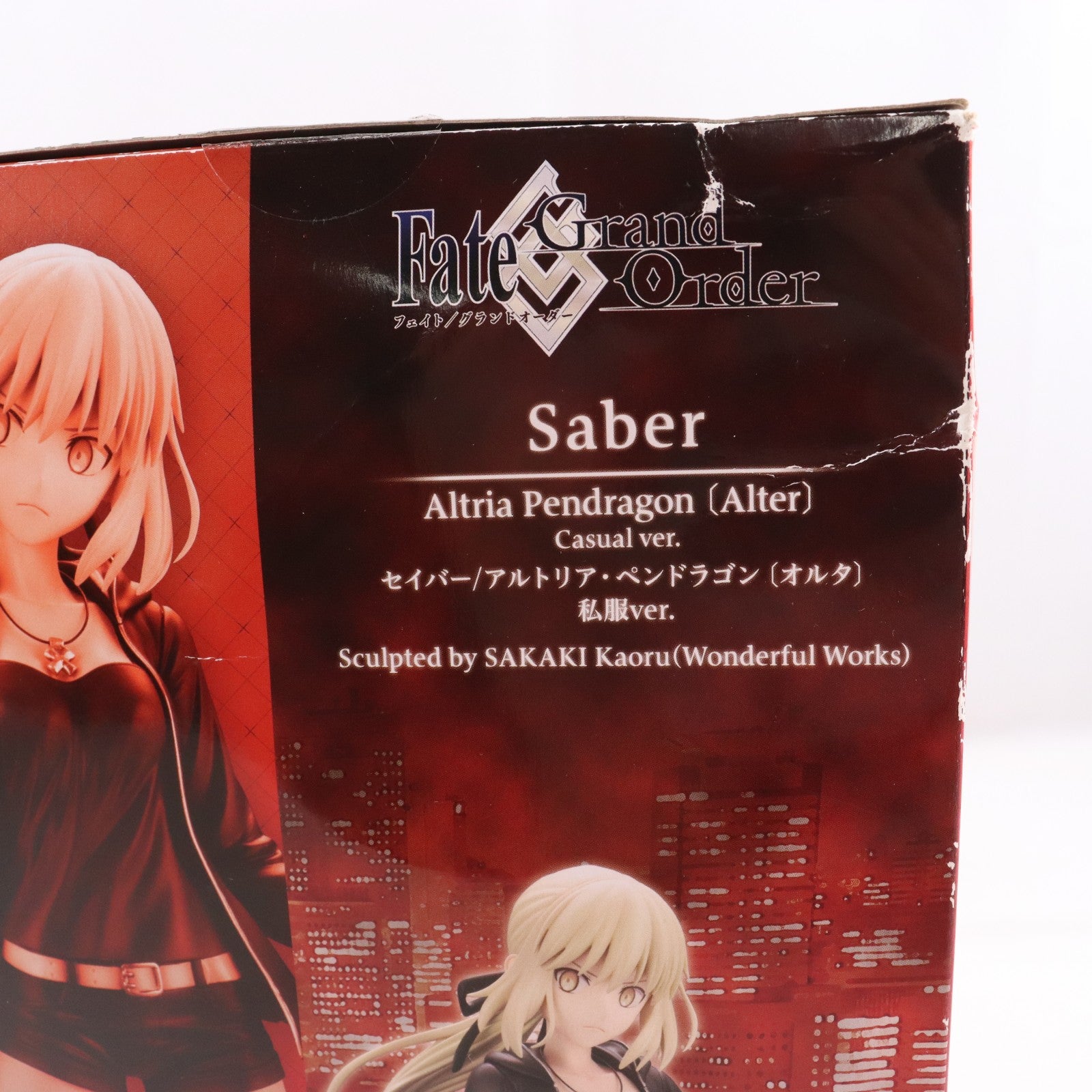 【中古即納】[FIG] セイバー/アルトリア・ペンドラゴン[オルタ] 私服ver. Fate/Grand Order(フェイト/グランドオーダー) 1/7 完成品 フィギュア(PP745) コトブキヤ(20181118)