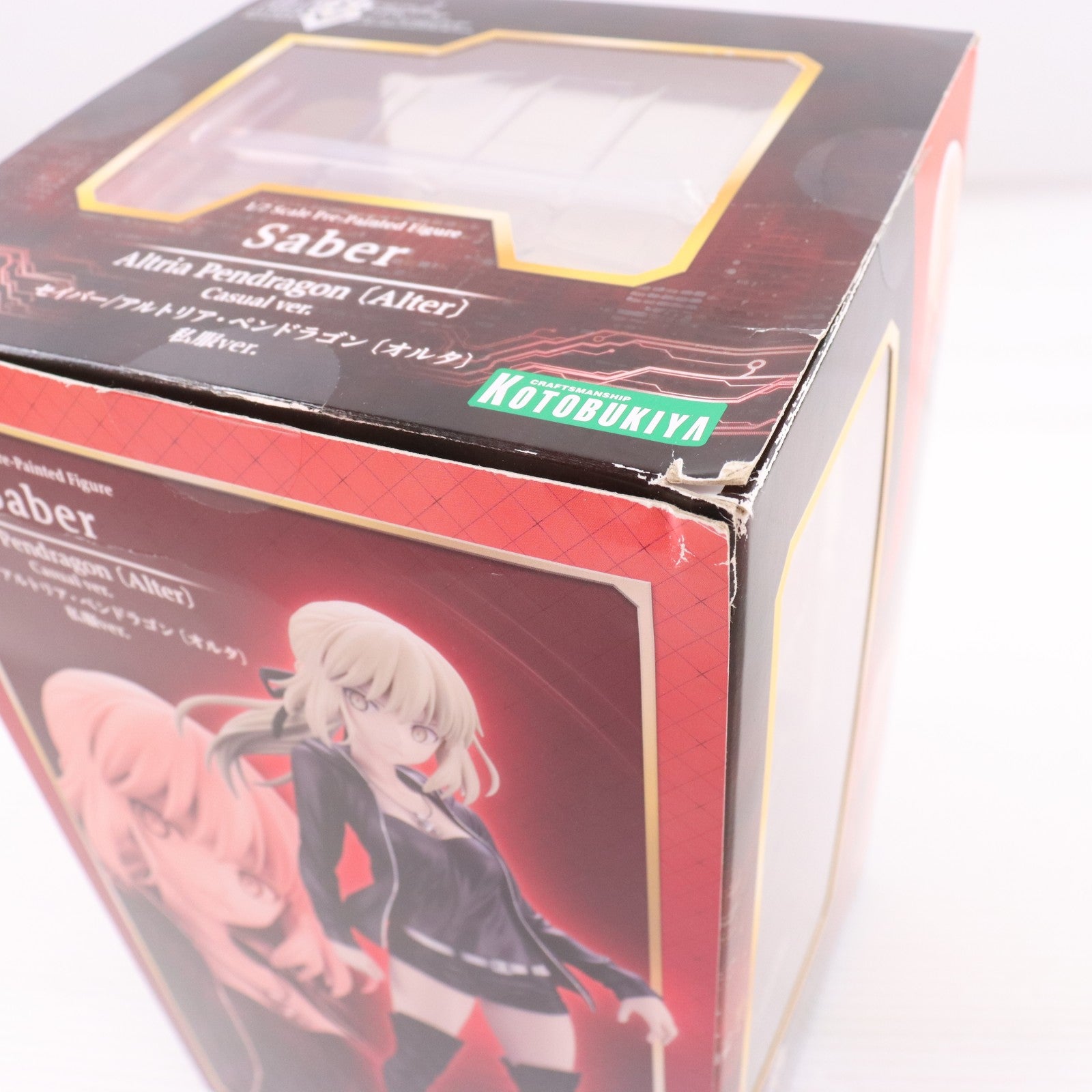 【中古即納】[FIG] セイバー/アルトリア・ペンドラゴン[オルタ] 私服ver. Fate/Grand Order(フェイト/グランドオーダー) 1/7 完成品 フィギュア(PP745) コトブキヤ(20181118)