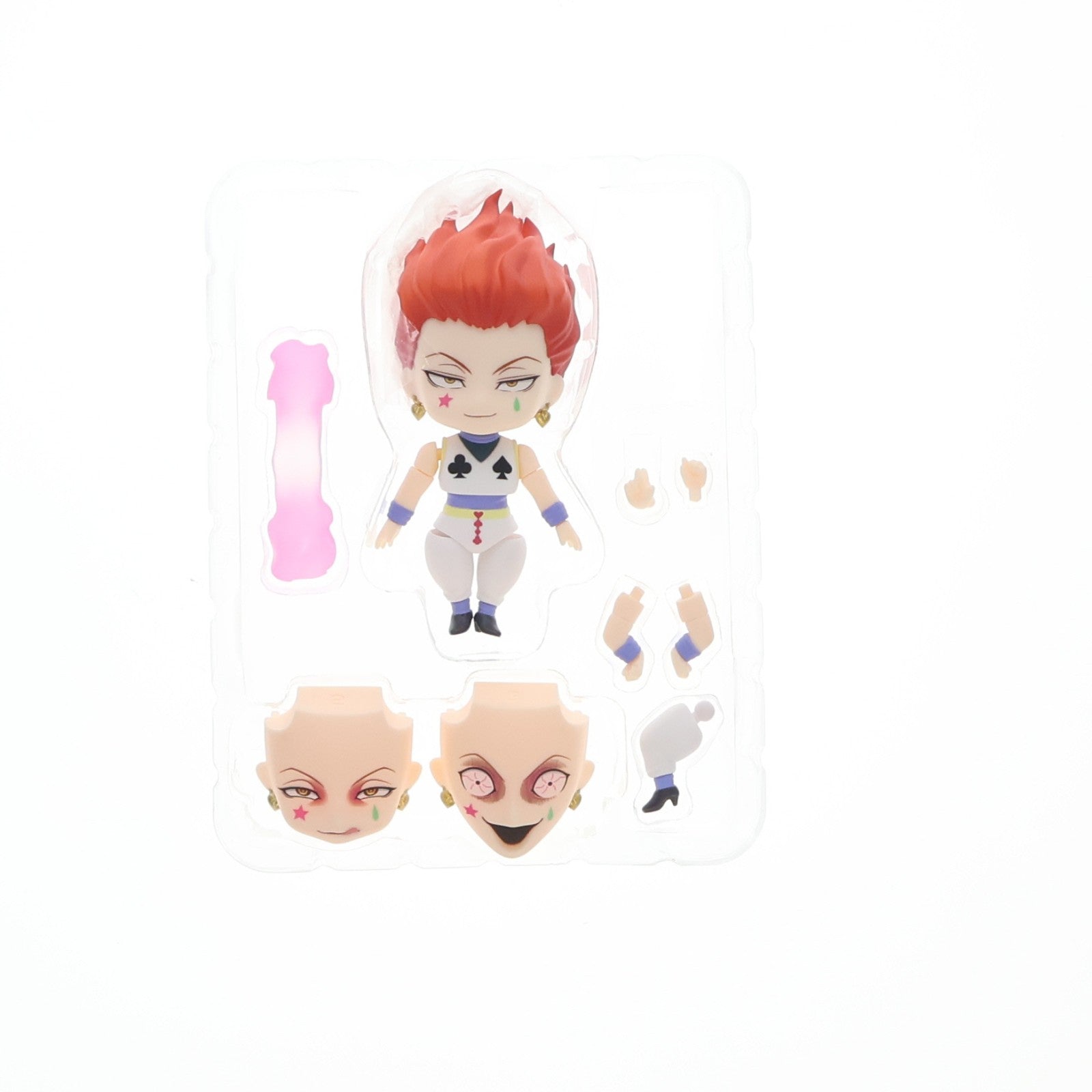 【中古即納】[FIG] ねんどろいど 1444 ヒソカ HUNTER×HUNTER(ハンターハンター) 完成品 可動フィギュア グッドスマイルカンパニー(20240207)