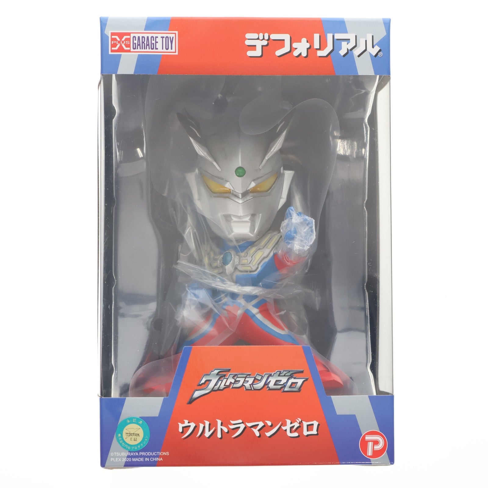 【中古即納】[FIG] デフォリアルシリーズ ウルトラマンゼロ 大怪獣バトル ウルトラ銀河伝説 THE MOVIE 完成品 フィギュア 少年リック&プレミアムバンダイ限定 プレックス(20201031)
