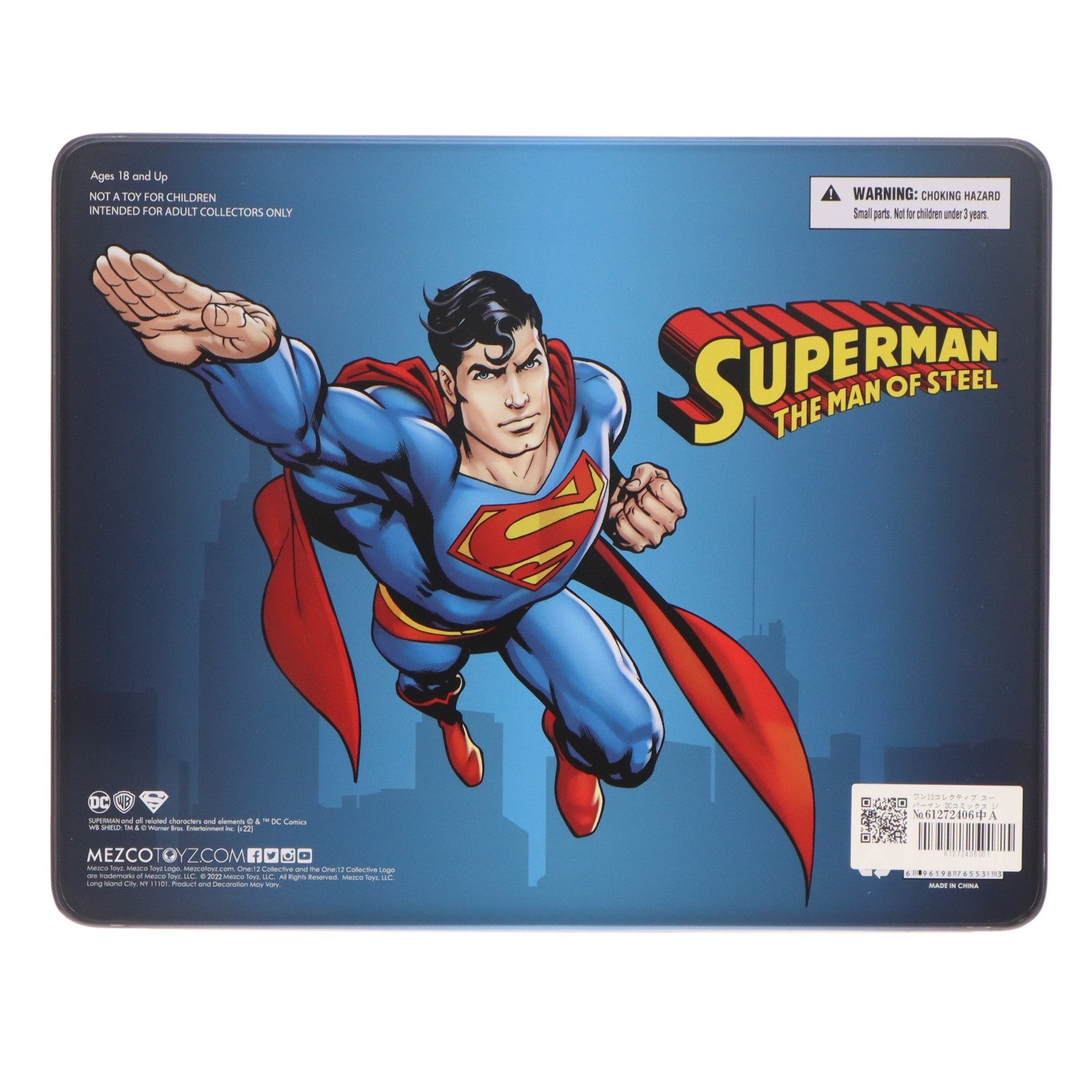 【中古即納】[FIG] ワン12コレクティブ スーパーマン マン・オブ・スティール エディション DCコミックス 1/12 完成品 アクションフィギュア(海外流通版) メズコトイズ(20230531)