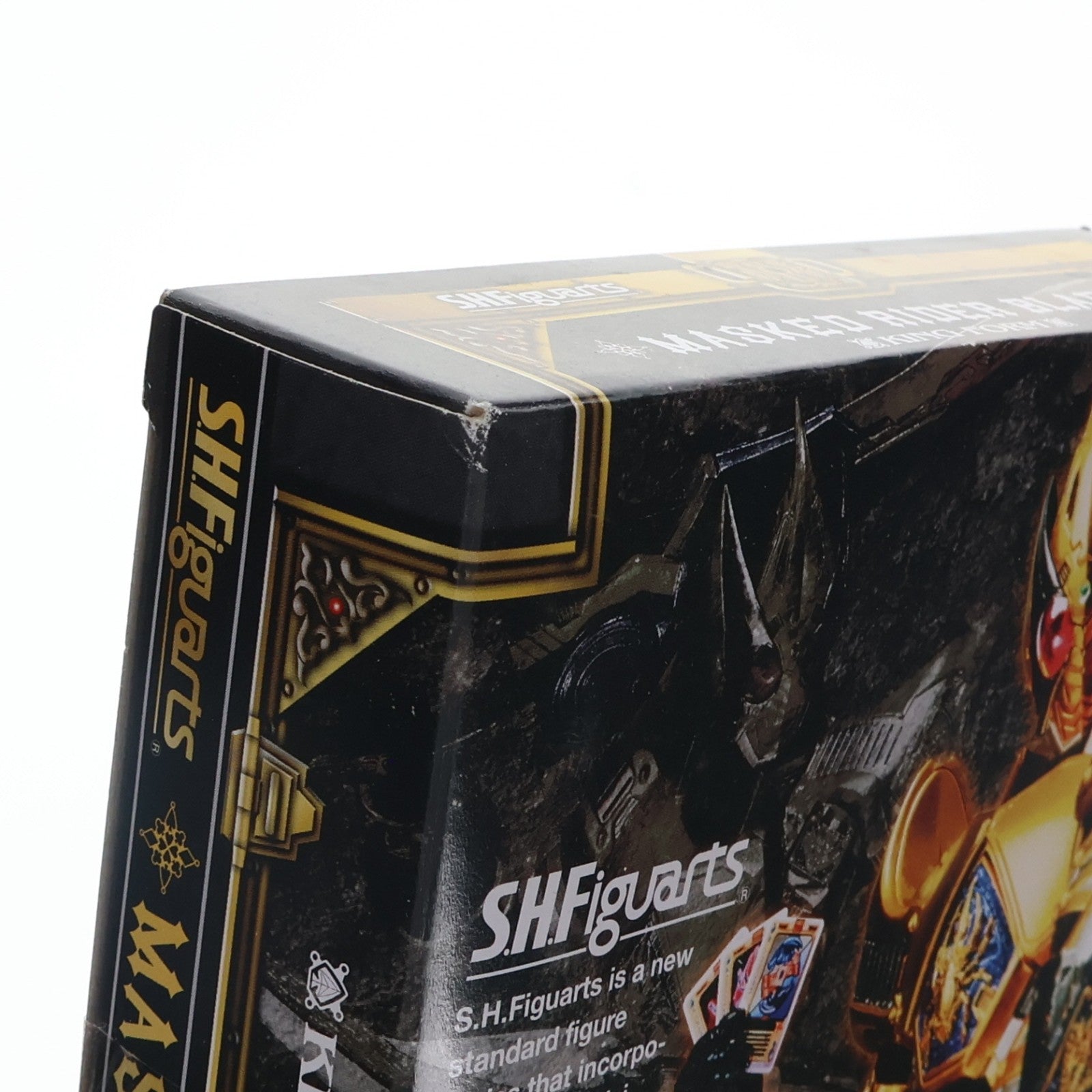 【中古即納】[FIG] 魂ウェブ商店限定 S.H.Figuarts(フィギュアーツ) 仮面ライダーブレイド キングフォーム 仮面ライダー剣(ブレイド) 完成品 可動フィギュア バンダイ(20131221)