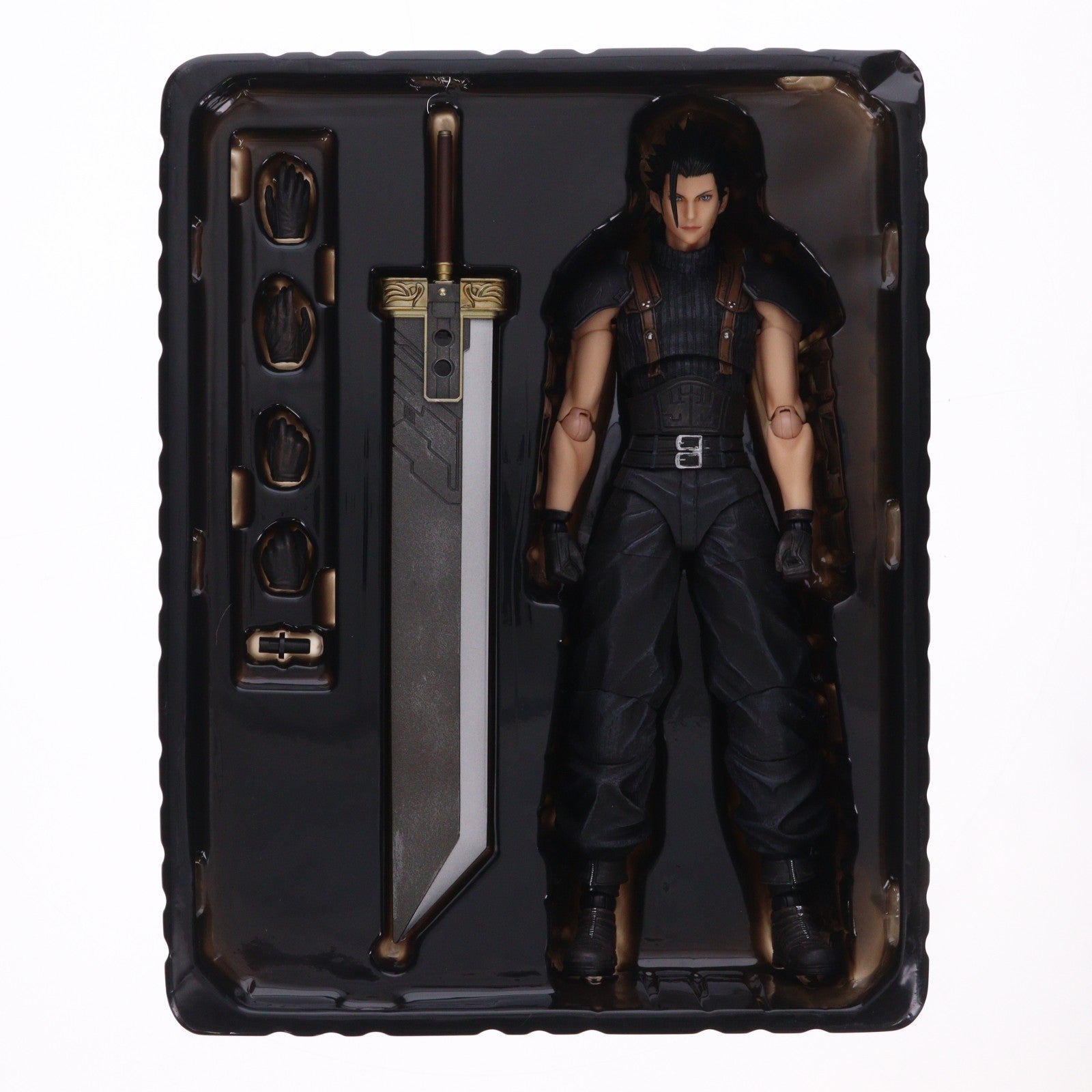 【中古即納】[FIG] PLAY ARTS改(プレイアーツ改) ザックス CRISIS CORE FINAL FANTASY VII(クライシスコアファイナルファンタジー7) 完成品 可動フィギュア スクウェア・エニックス(20180324)