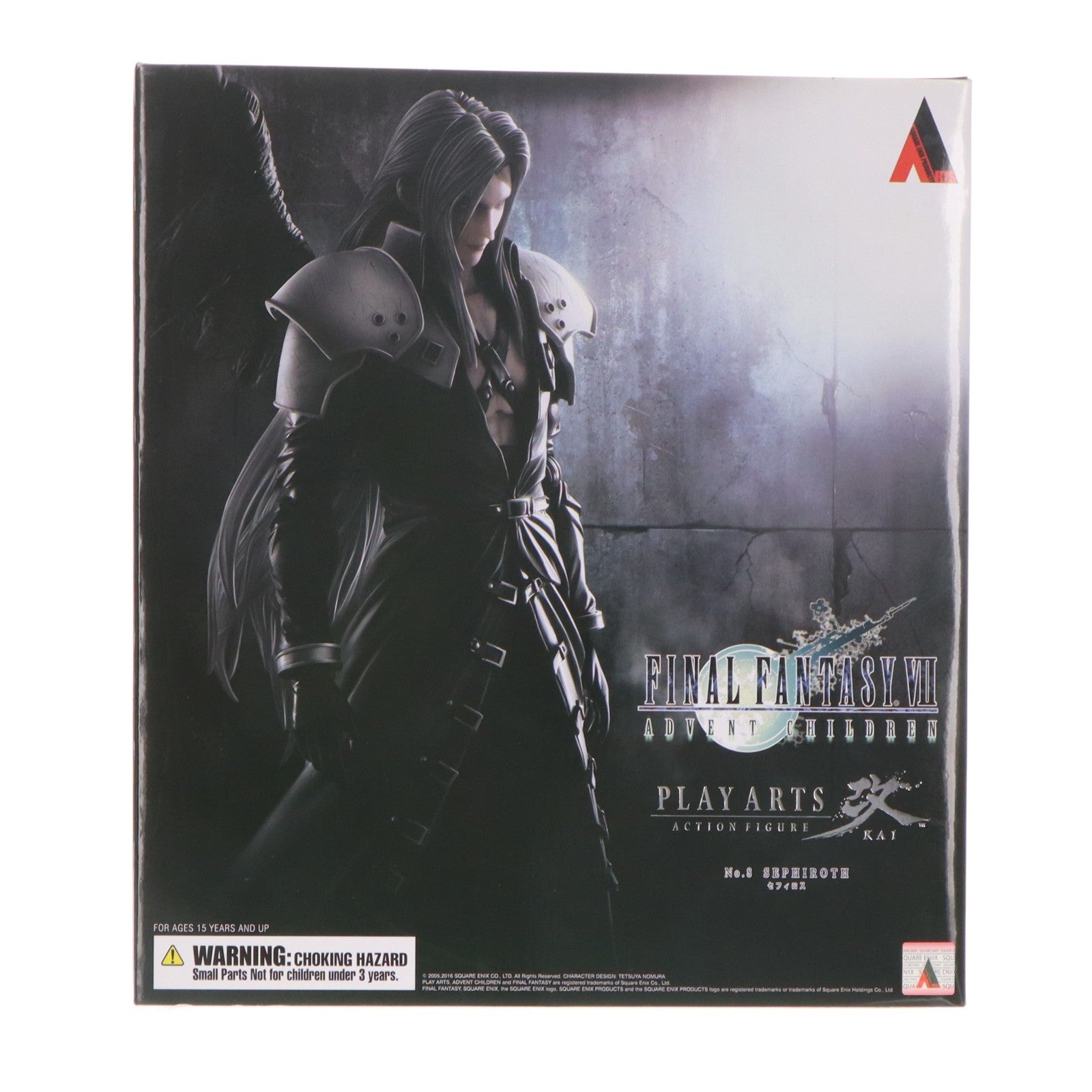 【中古即納】[FIG] PLAY ARTS改(プレイアーツ改) セフィロス FINAL FANTASY VII ADVENT CHILDREN(ファイナルファンタジー7 アドベントチルドレン) 完成品 可動フィギュア スクウェア・エニックス(20171130)