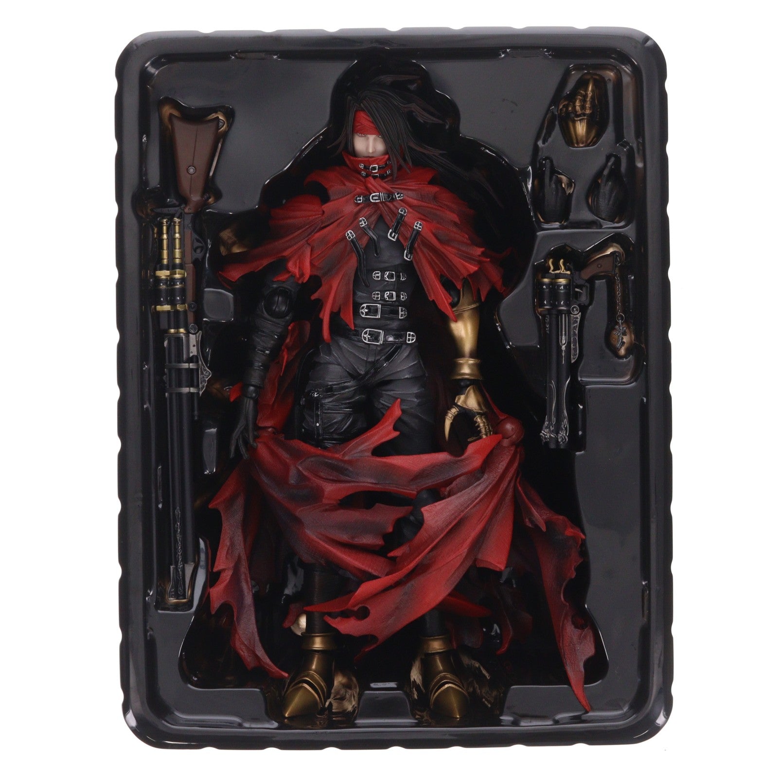 【中古即納】[FIG] PLAY ARTS改(プレイアーツ改) ヴィンセント・ヴァレンタイン DIRGE of CERBERUS -FINAL FANTASY VII-(ダージュ オブ ケルベロス ファイナルファンタジー7) 完成品 可動フィギュア スクウェア・エニックス(20180608)